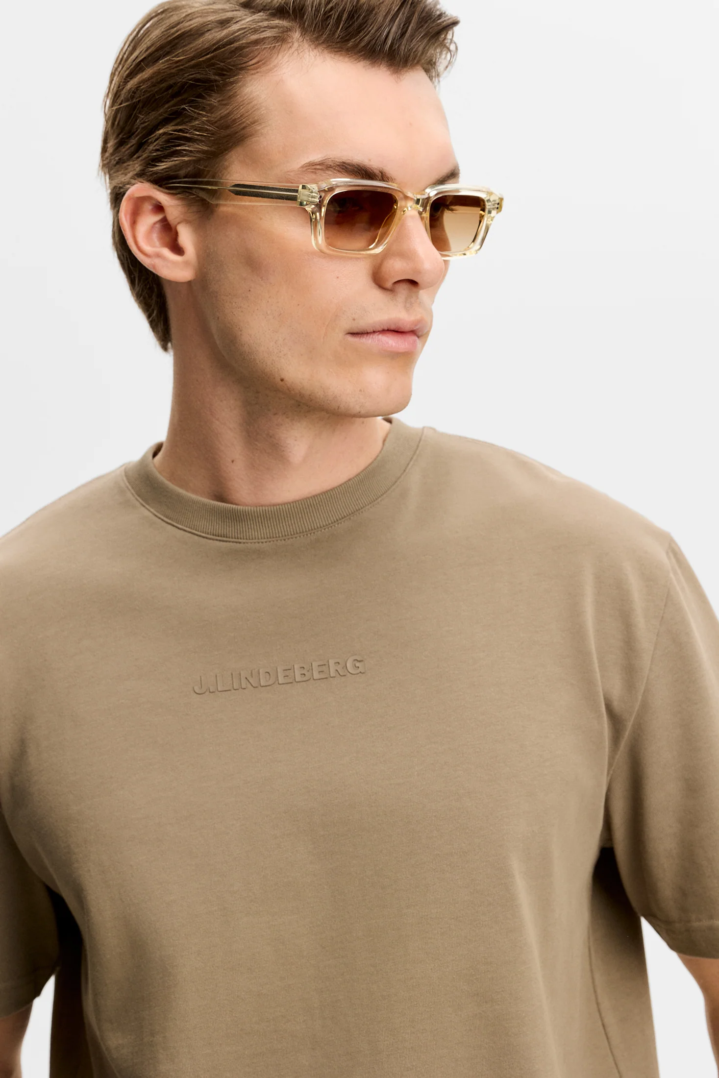 Hale Heavy Logo T-shirt / Brindle - Image 5