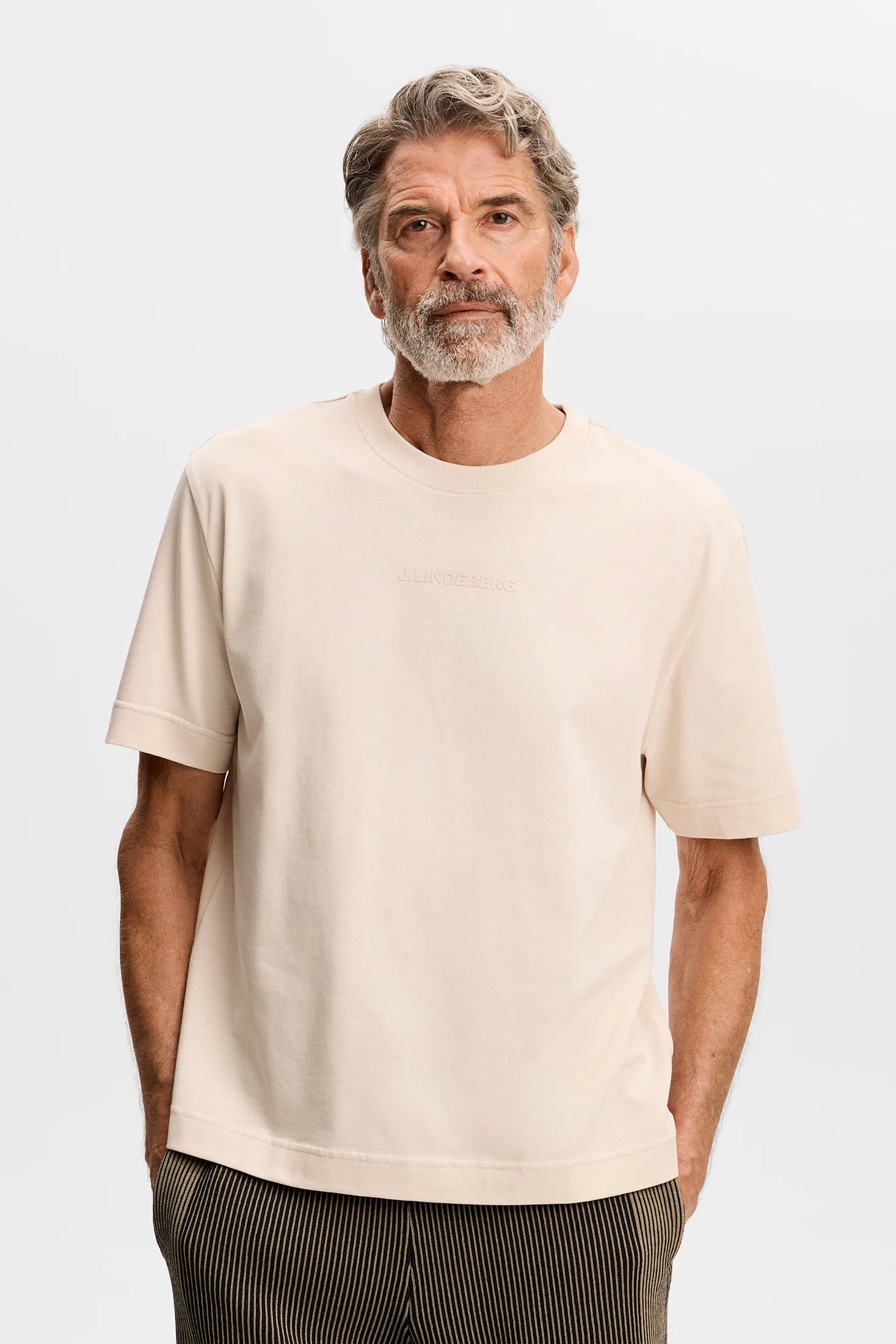 Hale Heavy Logo T-shirt / Moonbeam - Image 2