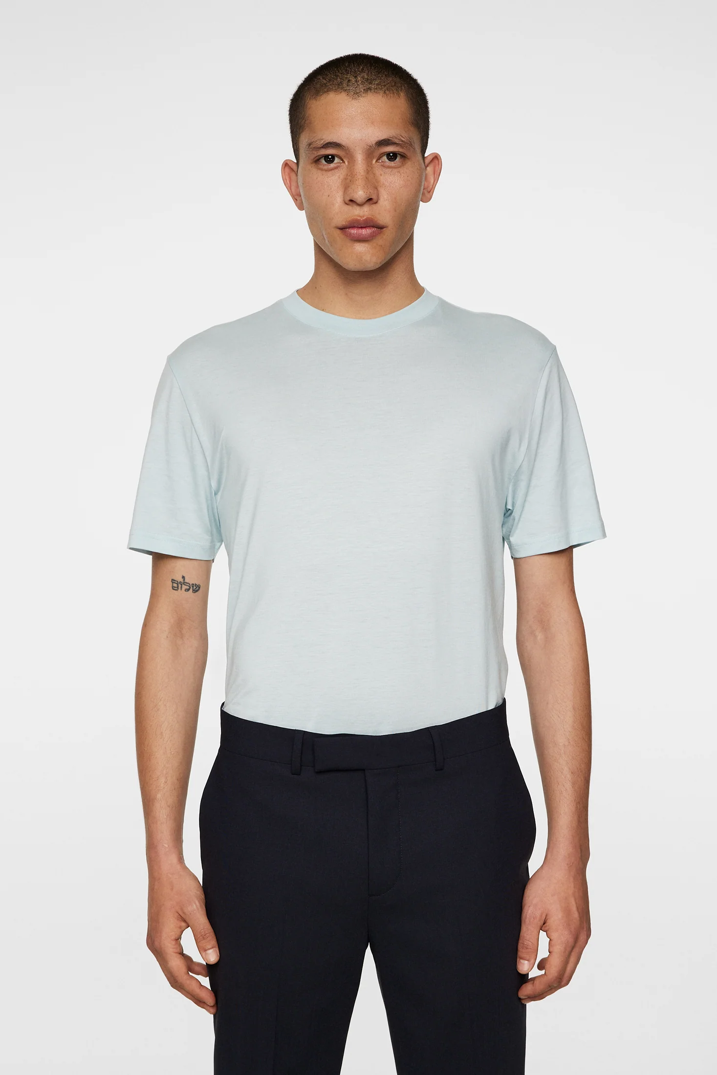Hale Light Lyocell T-shirt / Winter Sky - Image 2