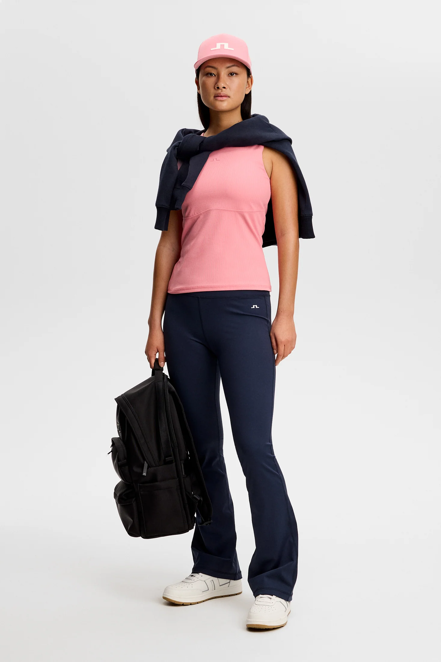 Hannah Sleeveless Top / Flamingo Plume - Image 4