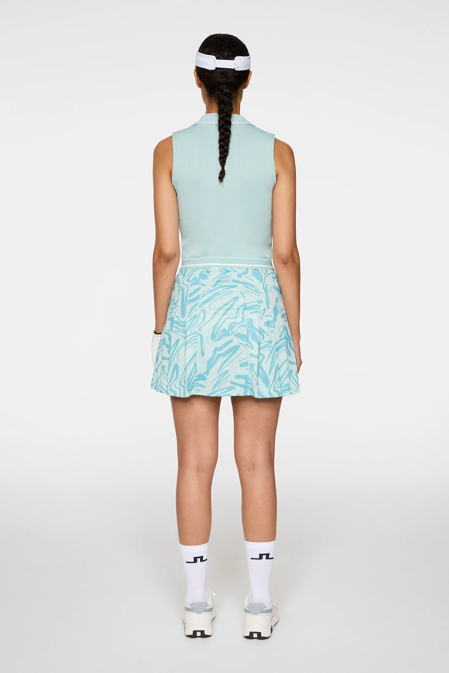 Harlow Print Skirt / Scribble Stillwater - Image 3