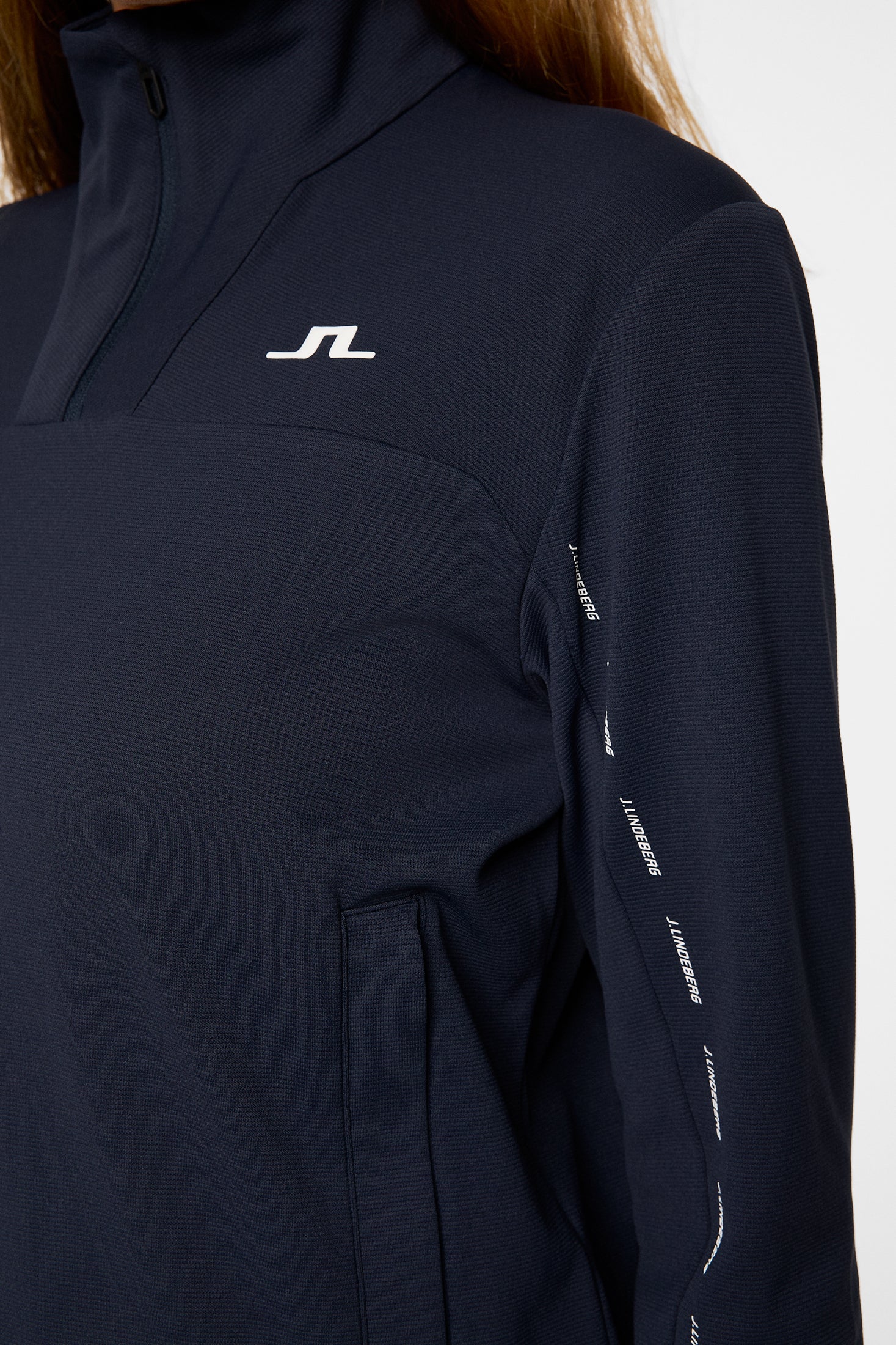 Harmony Zip Mid Layer / JL Navy - Image 6
