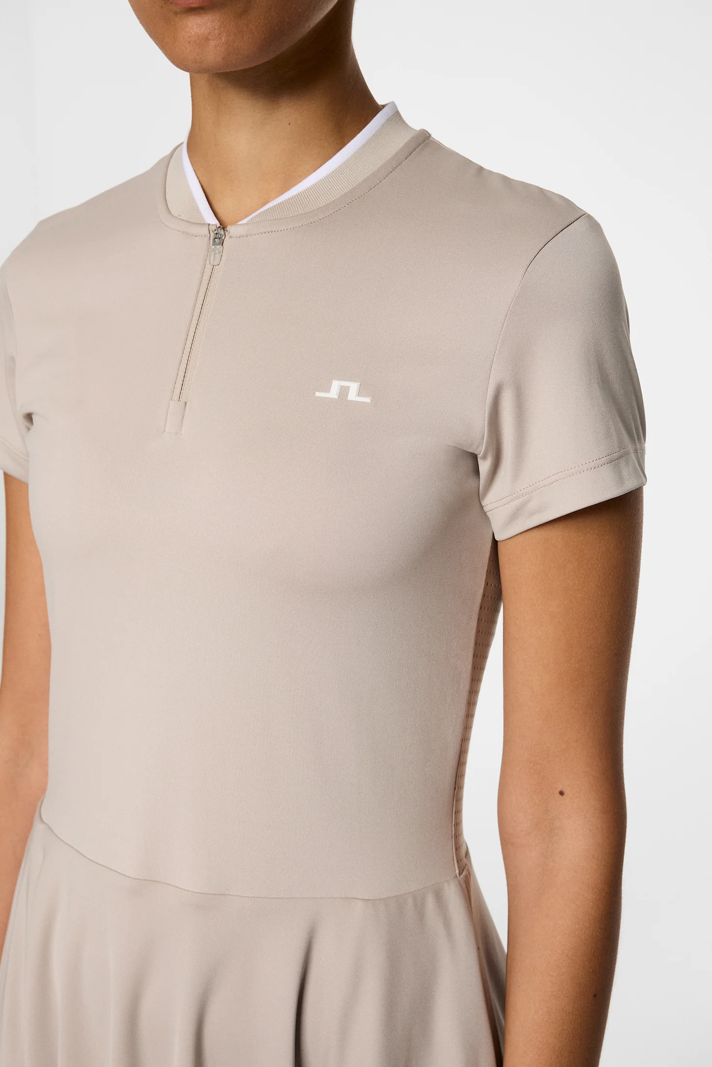 Haven Dress / Oyster Brown - Image 7