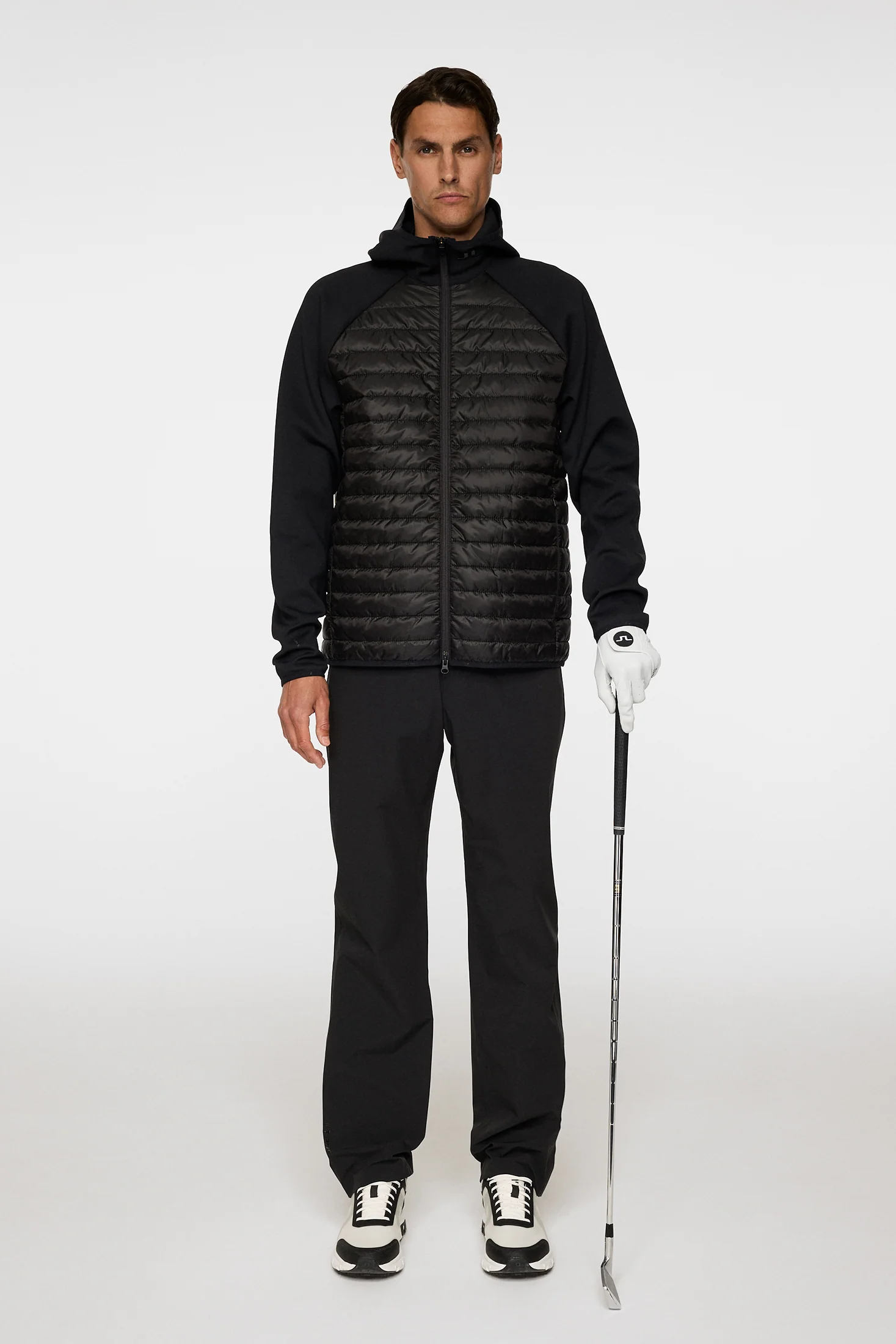 Hayden Quilt Hybrid Hood / Black - Image 4