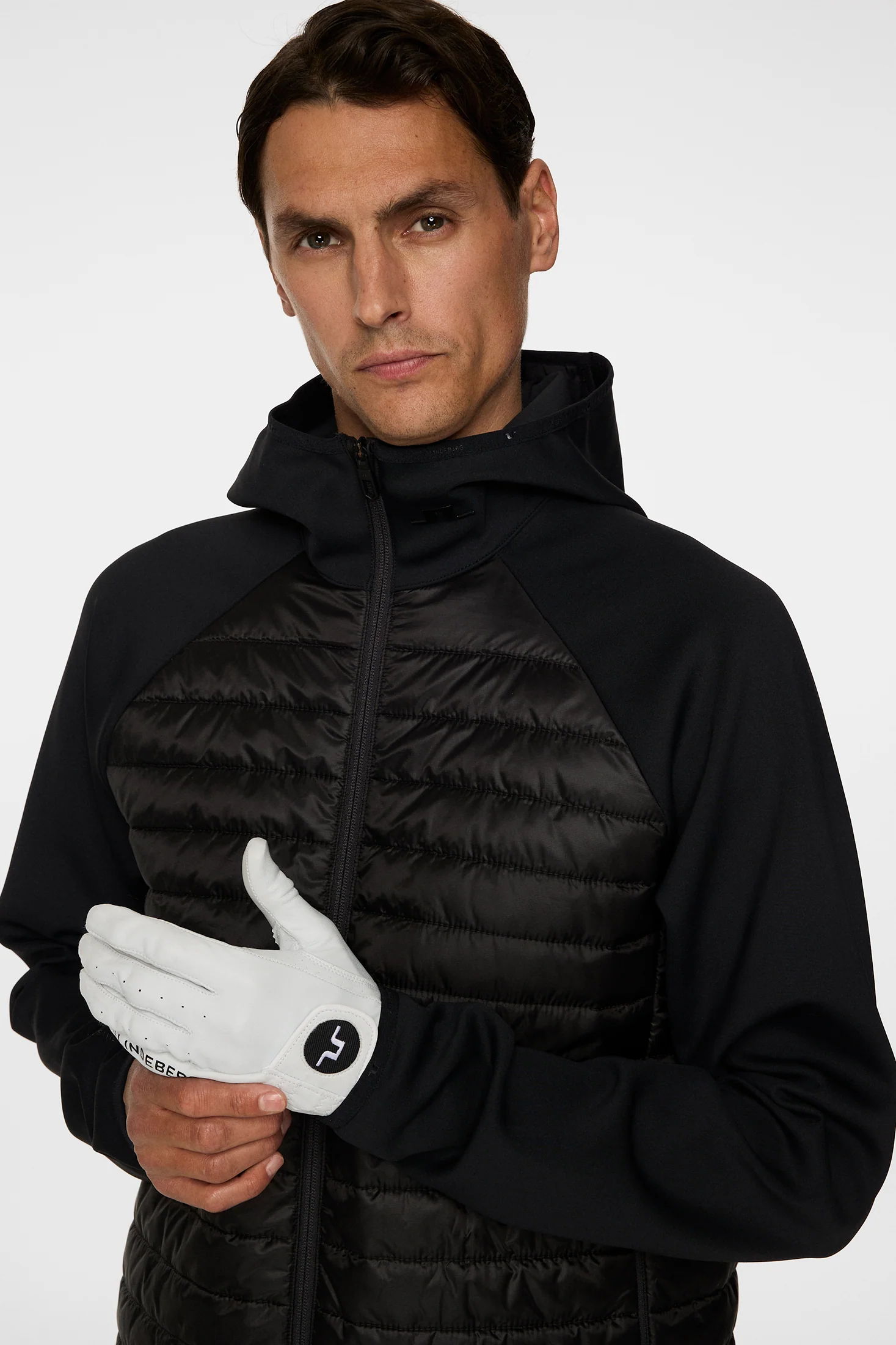 Hayden Quilt Hybrid Hood / Black - Image 5