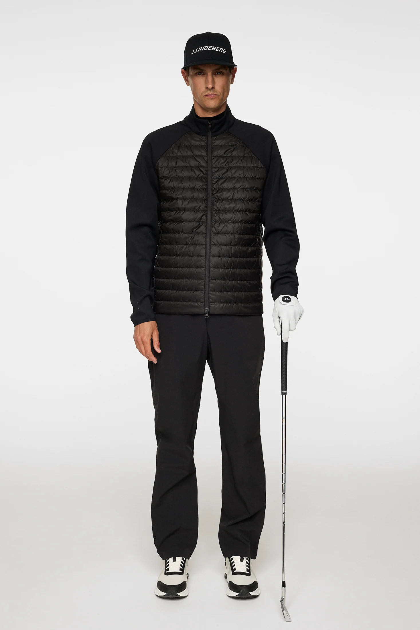 Hayden Quilt Hybrid Jacket / Black - Image 4