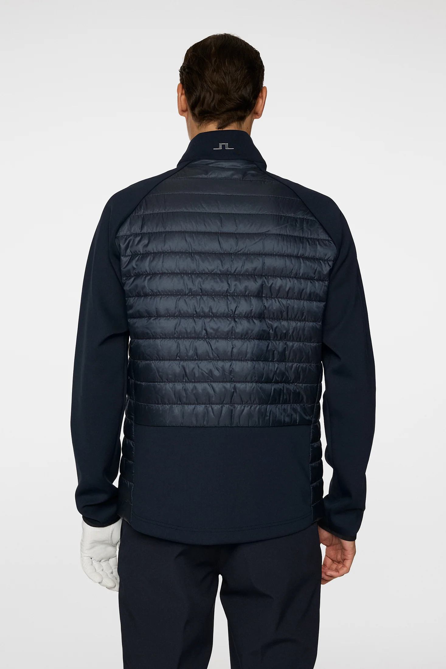 Hayden Quilt Hybrid Jacket / JL Navy - Image 3