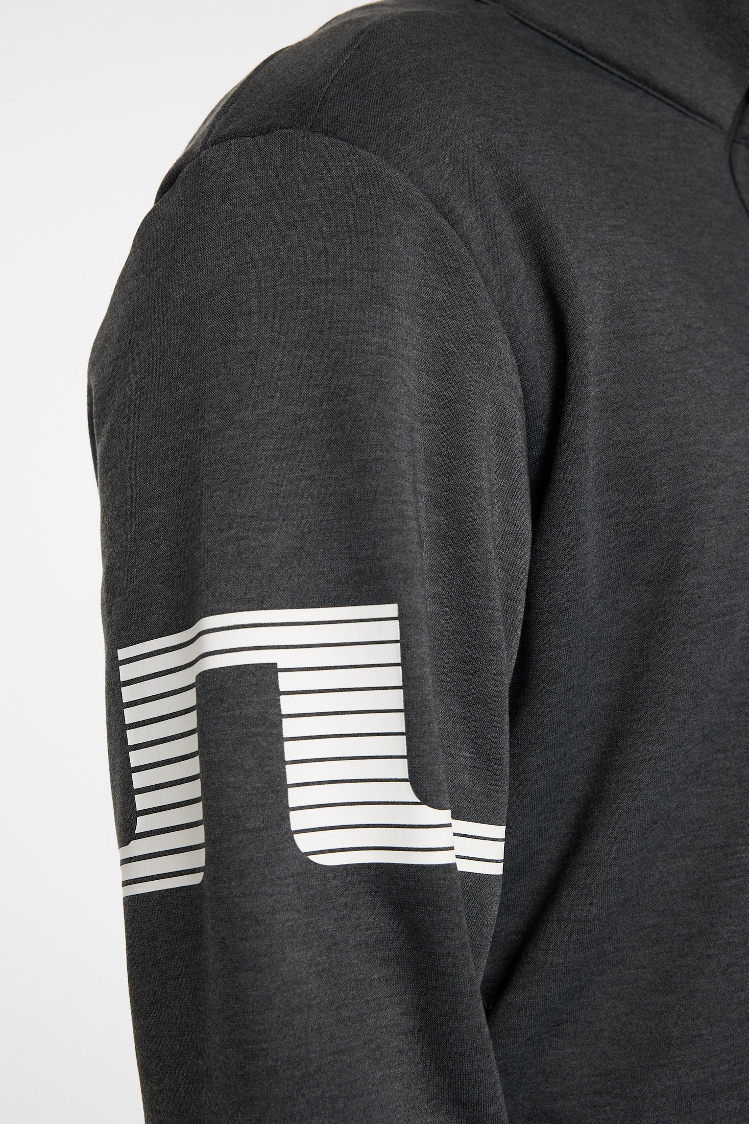 Heath Strike Mid Layer / Asphalt and Black Melange - Image 6