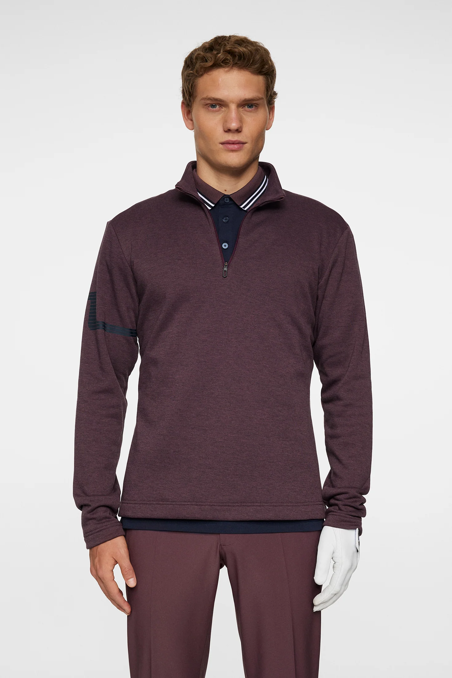 Heath Strike Mid Layer / Huckleberry melange - Image 2