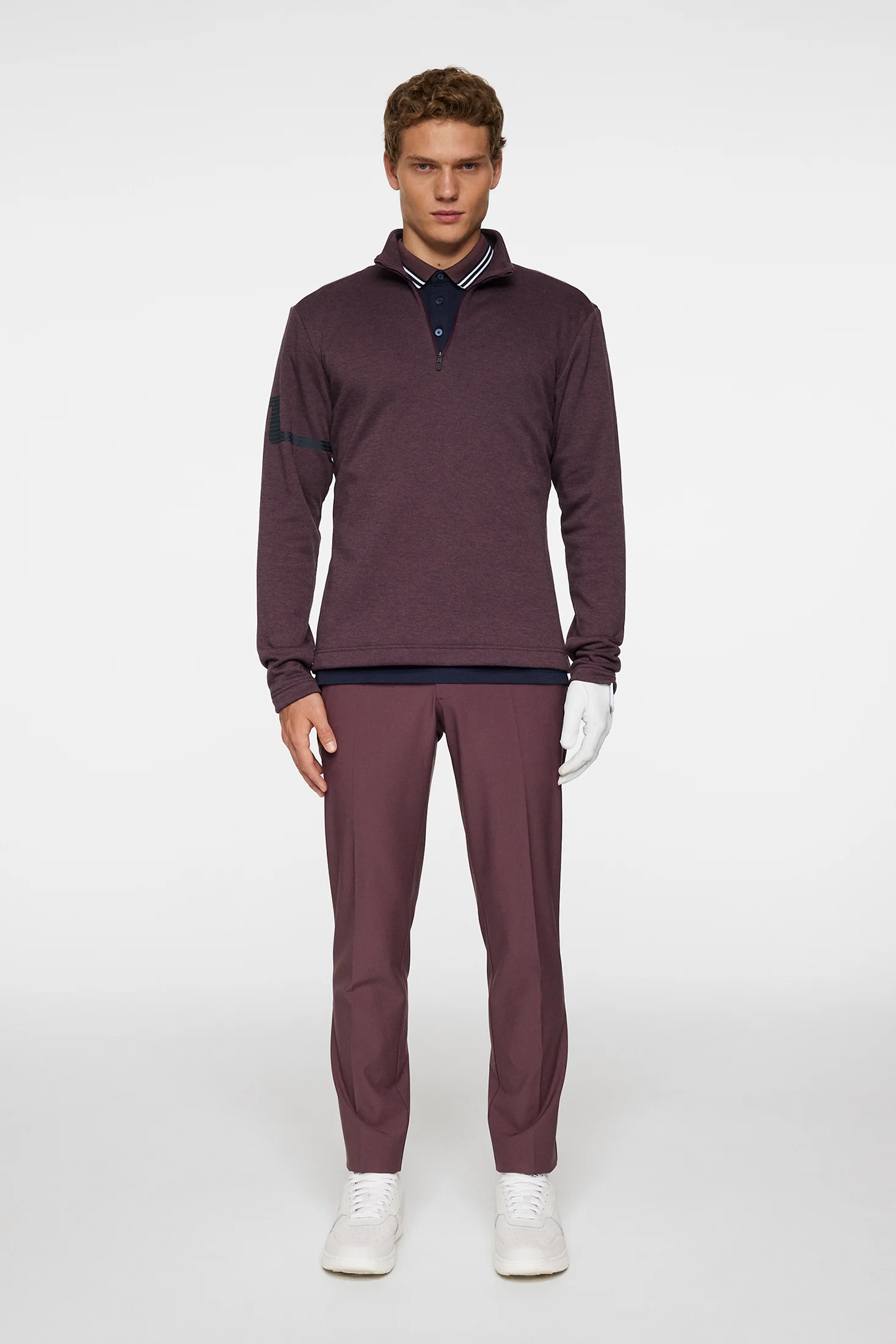 Heath Strike Mid Layer / Huckleberry melange - Image 4