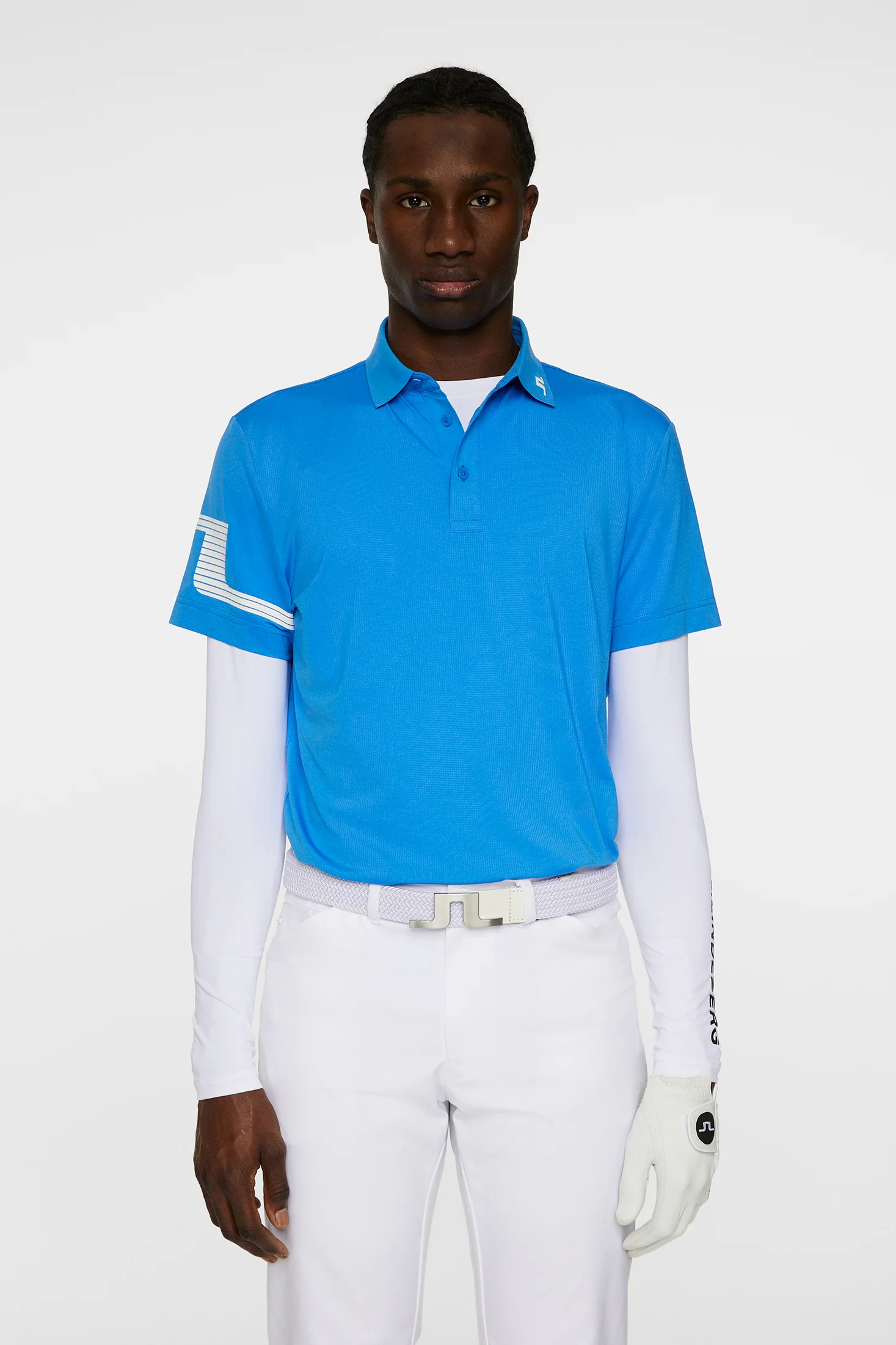 Heath Strike Polo / Sonic Blue - Image 2
