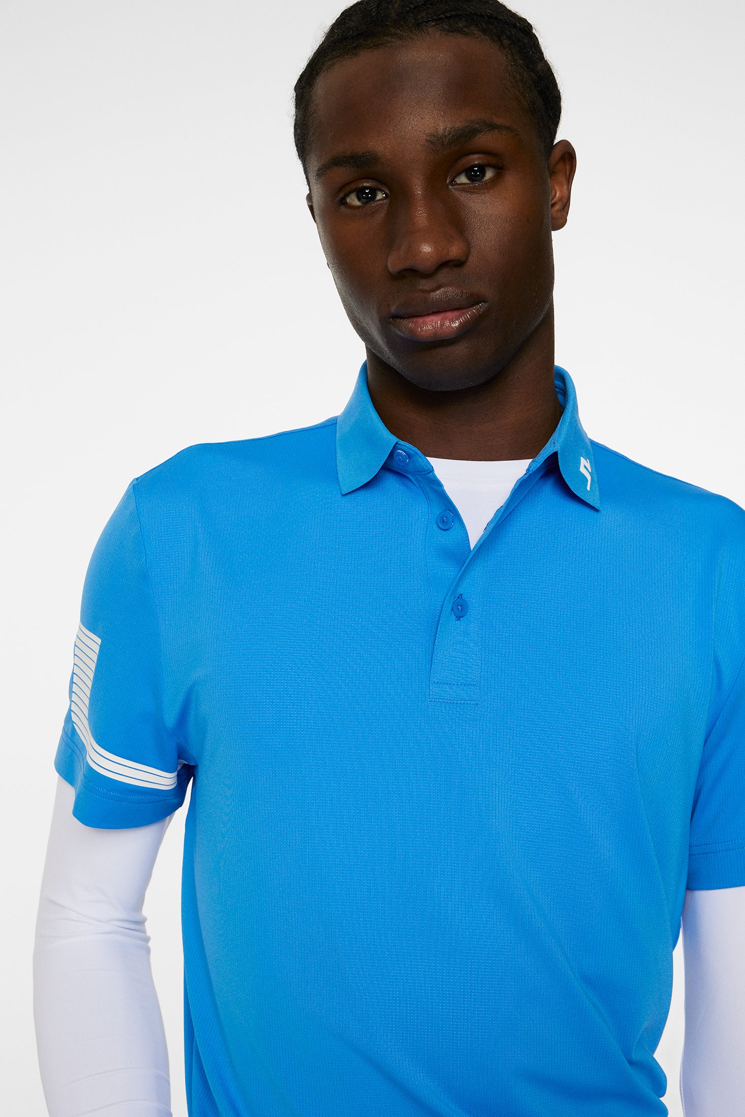 Heath Strike Polo / Sonic Blue - Image 5