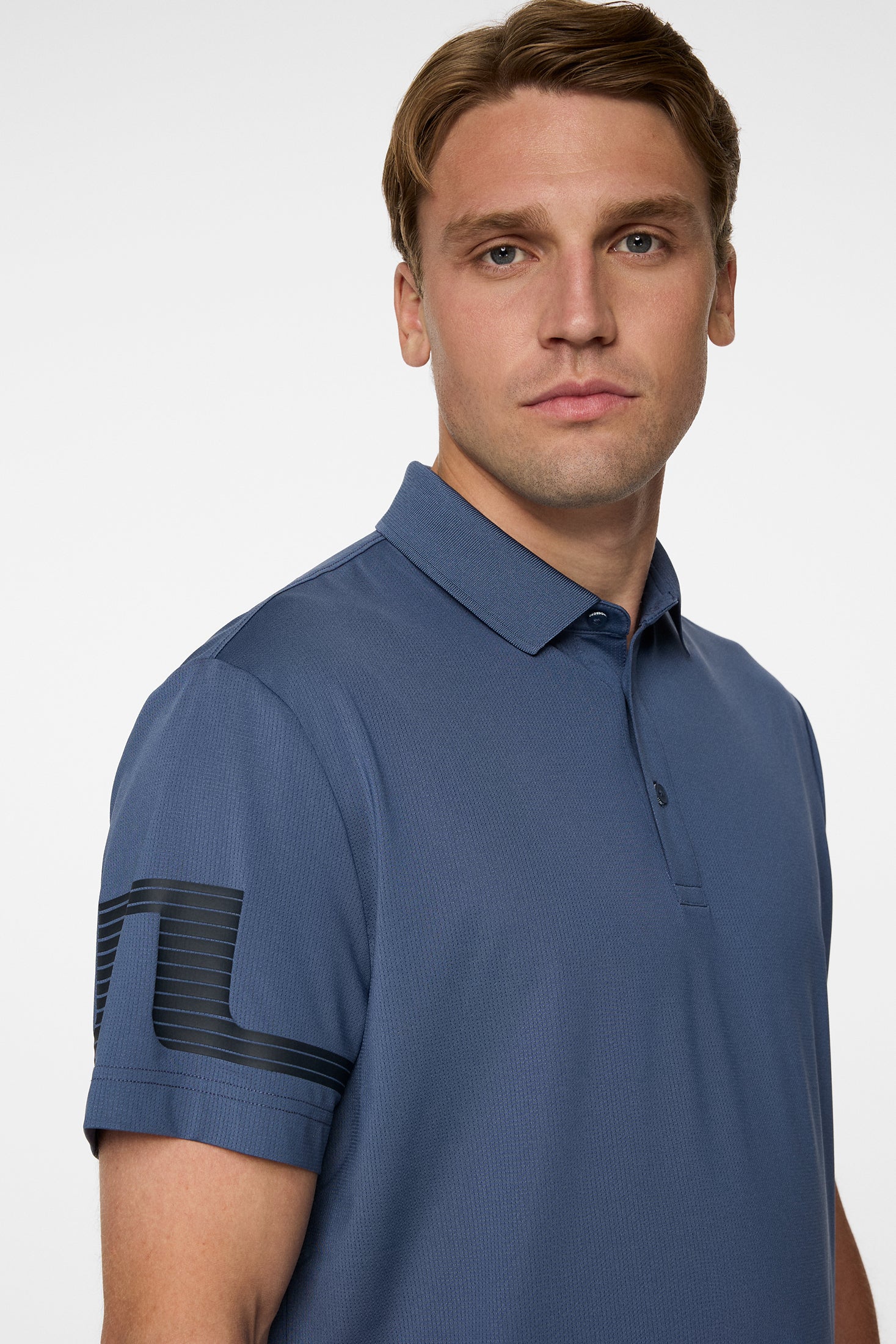 Heath Strike Polo / Vintage Indigo - Image 5