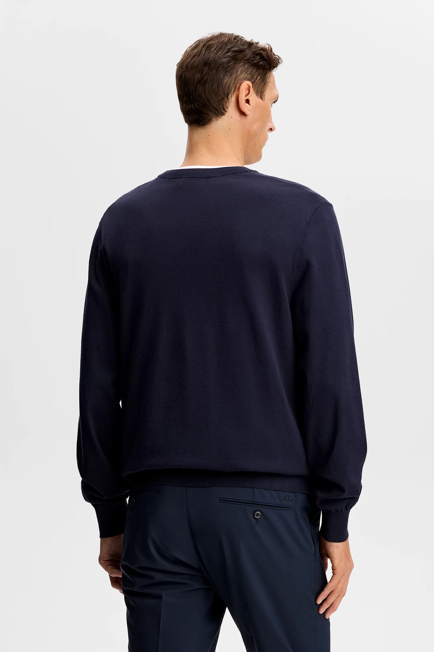Henry Knitted Sweater / JL Navy - Image 3