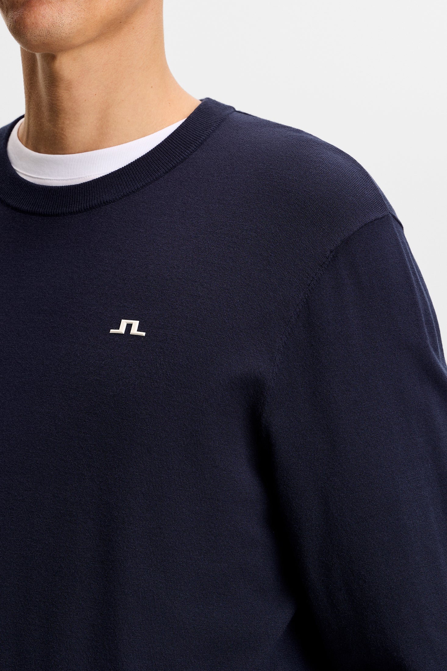 Henry Knitted Sweater / JL Navy - Image 5