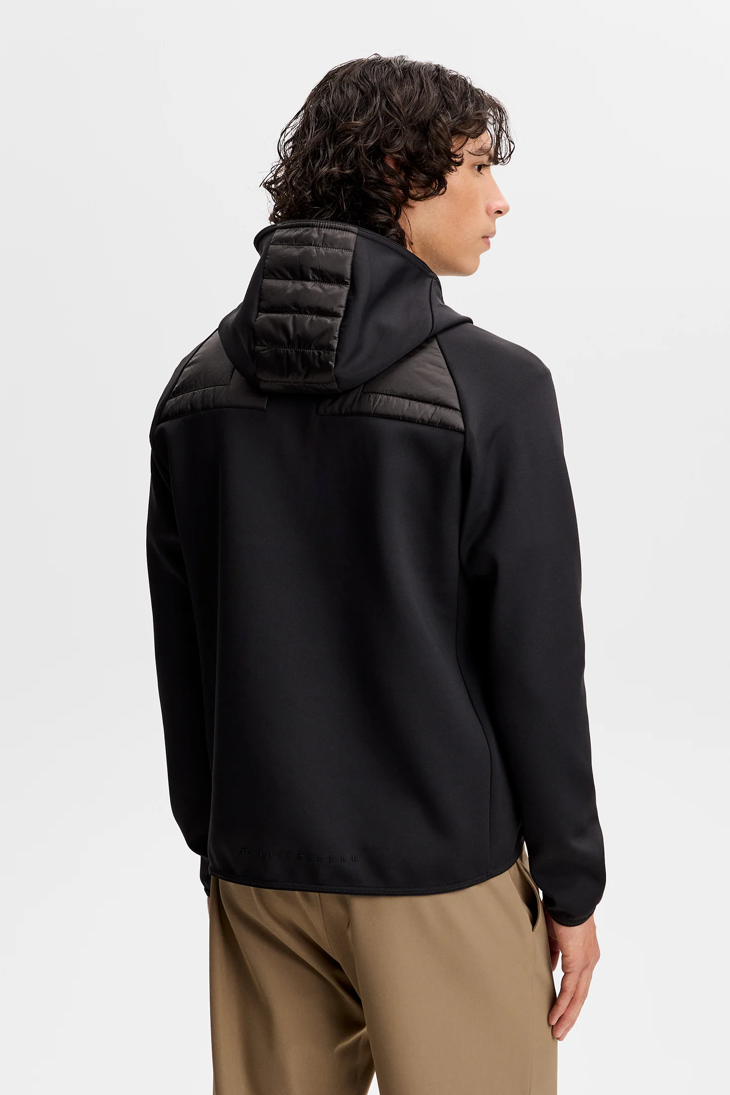Heyden Quilt Hybrid Hood / Black - Image 3