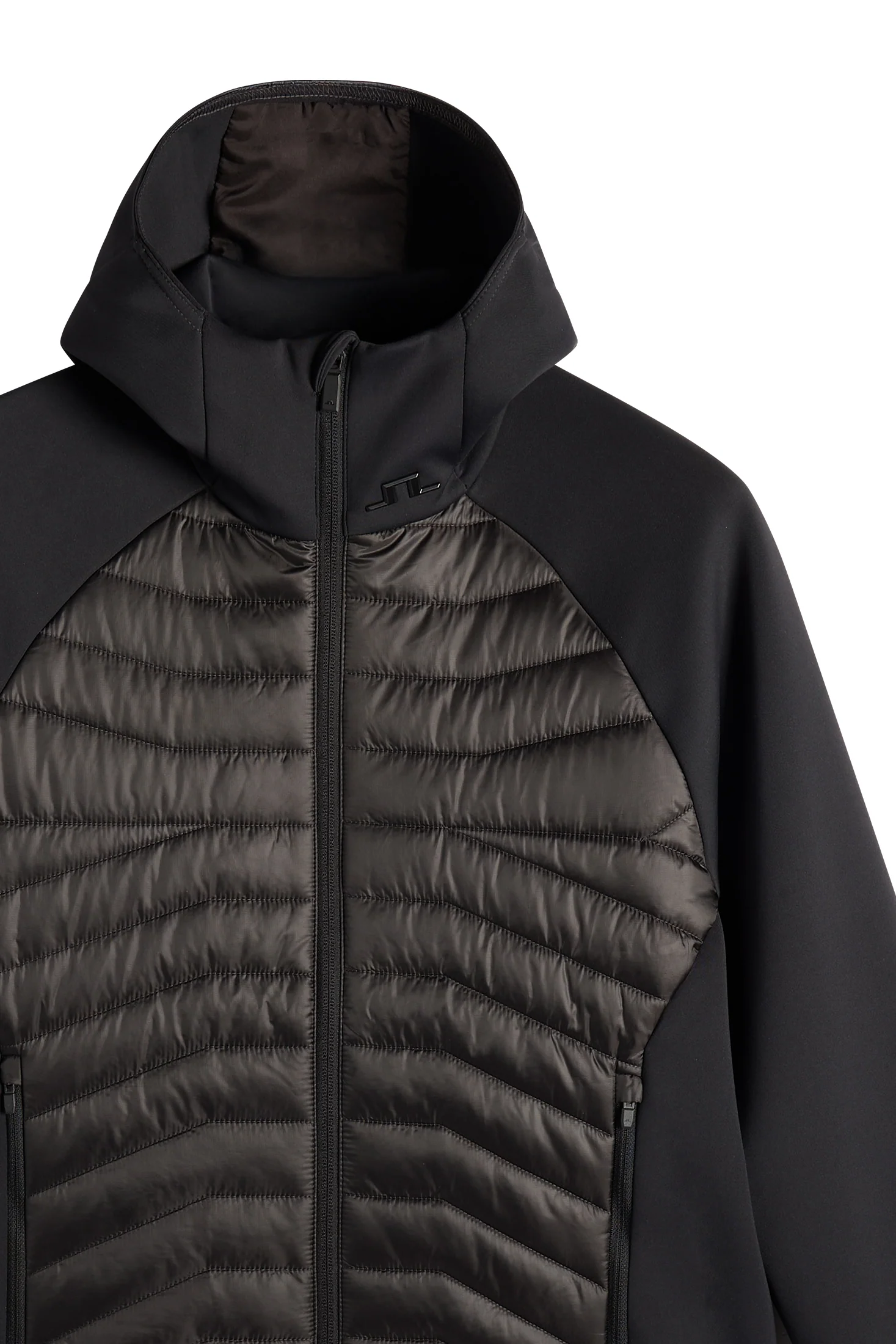 Heyden Quilt Hybrid Hood / Black - Image 6