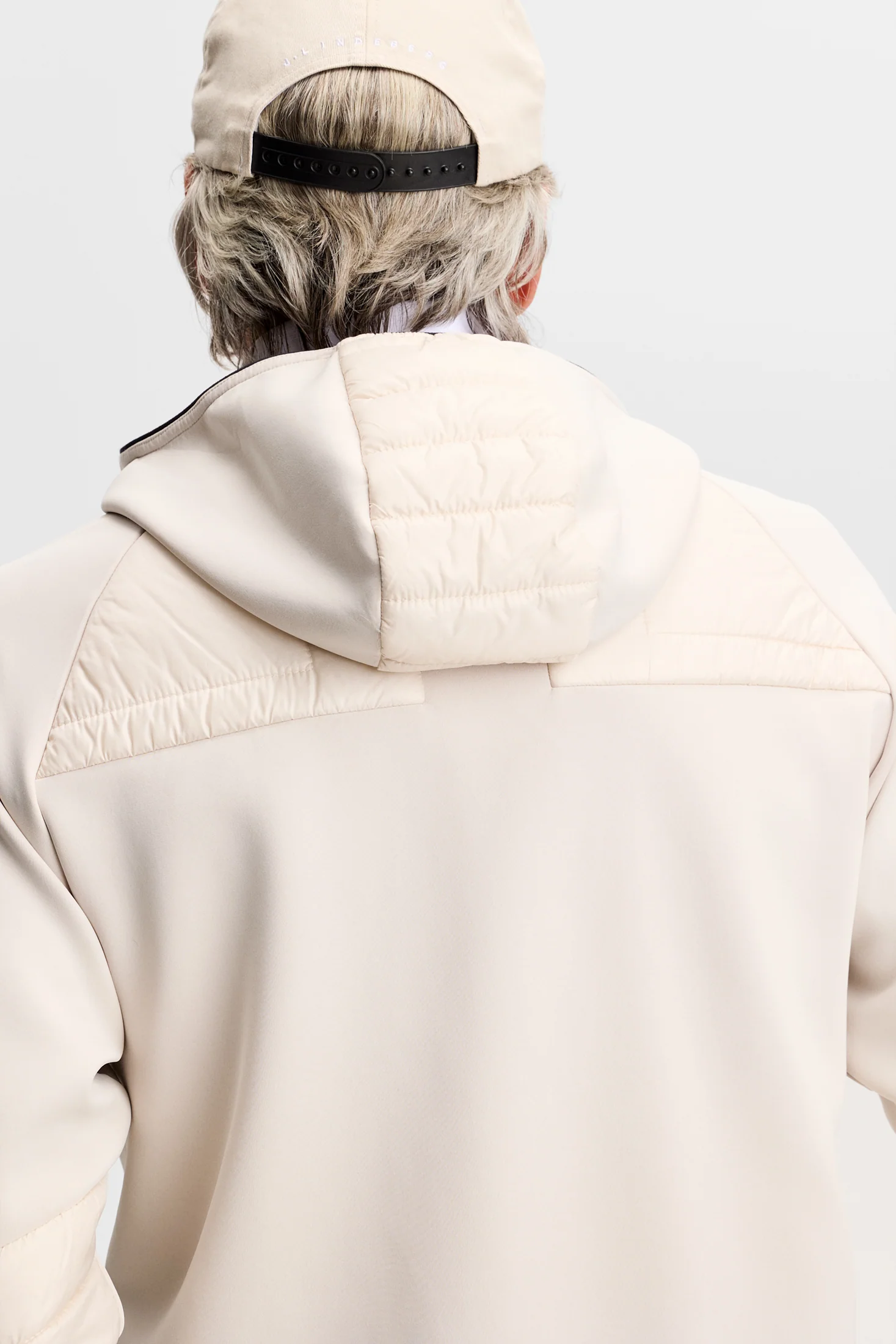 Heyden Quilt Hybrid Hood / Moonbeam - Image 6