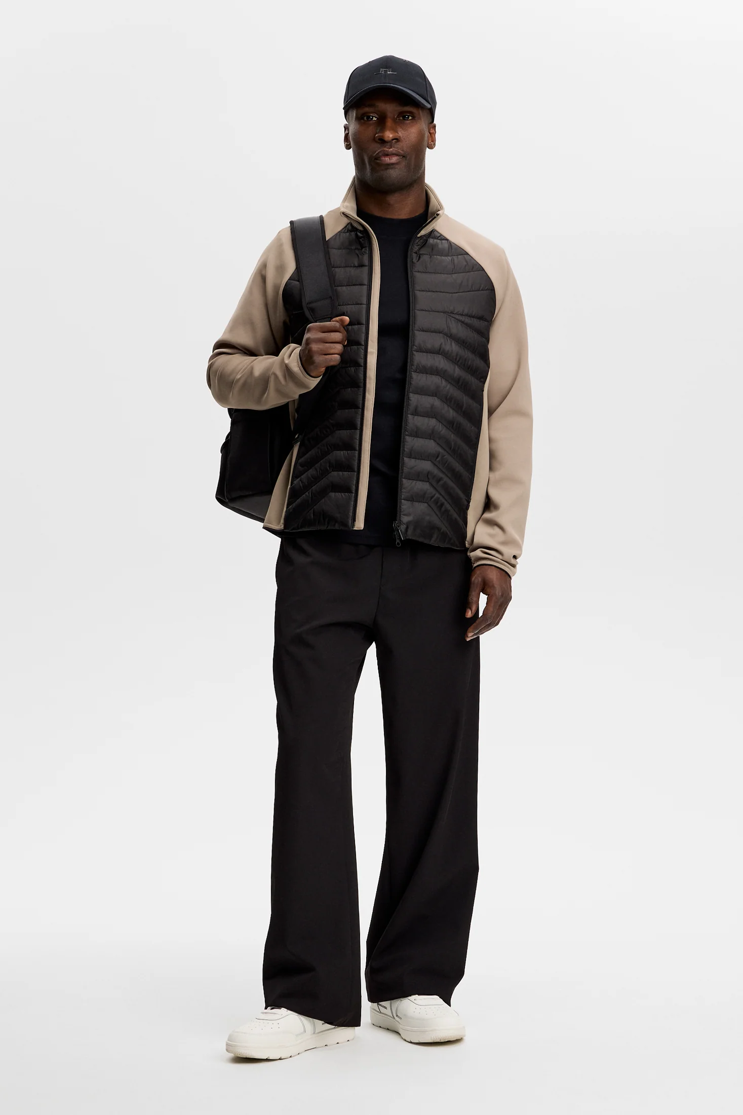Heyden Quilt Hybrid Jacket / Brindle - Image 5