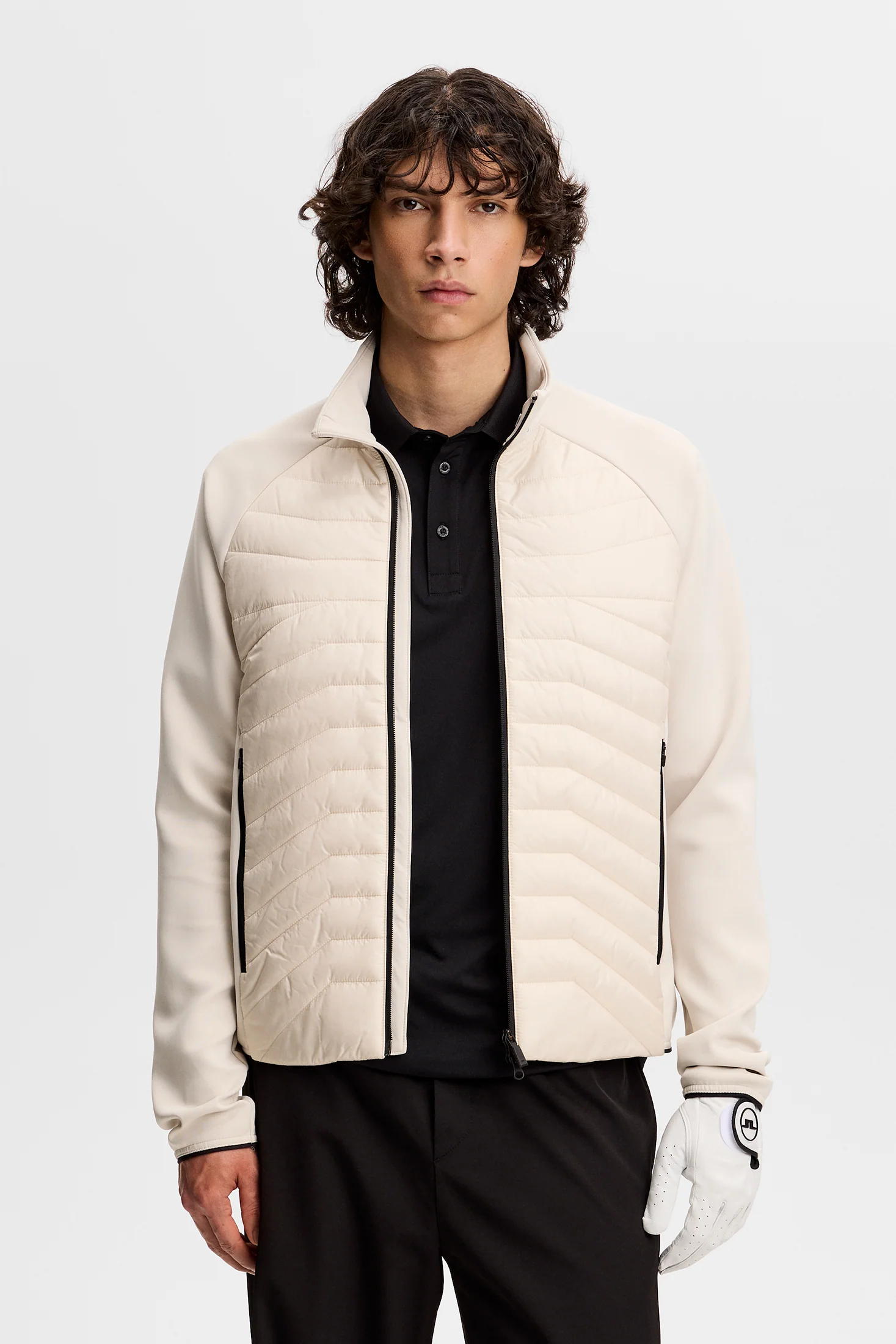 Heyden Quilt Hybrid Jacket / Moonbeam - Image 3