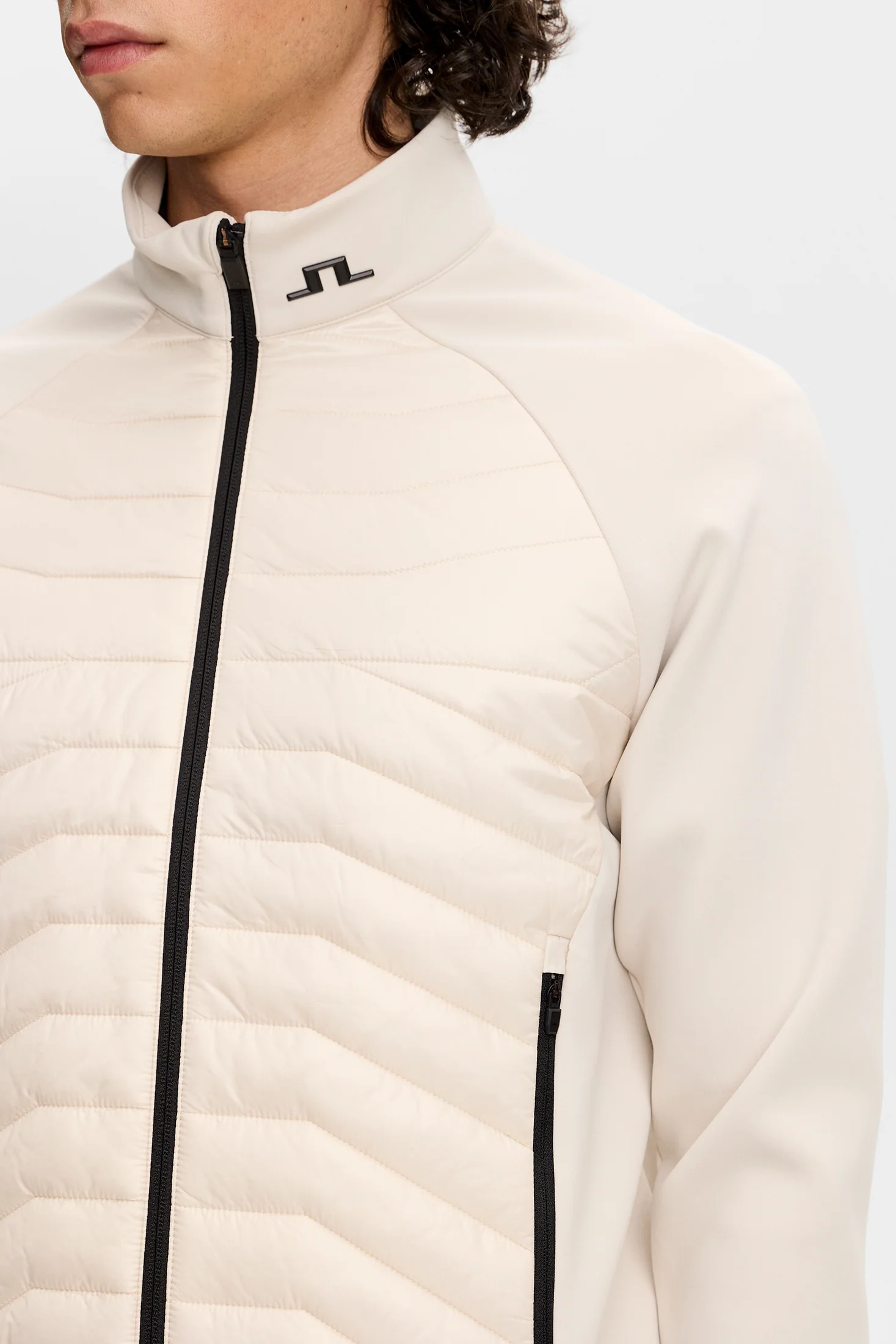 Heyden Quilt Hybrid Jacket / Moonbeam - Image 6