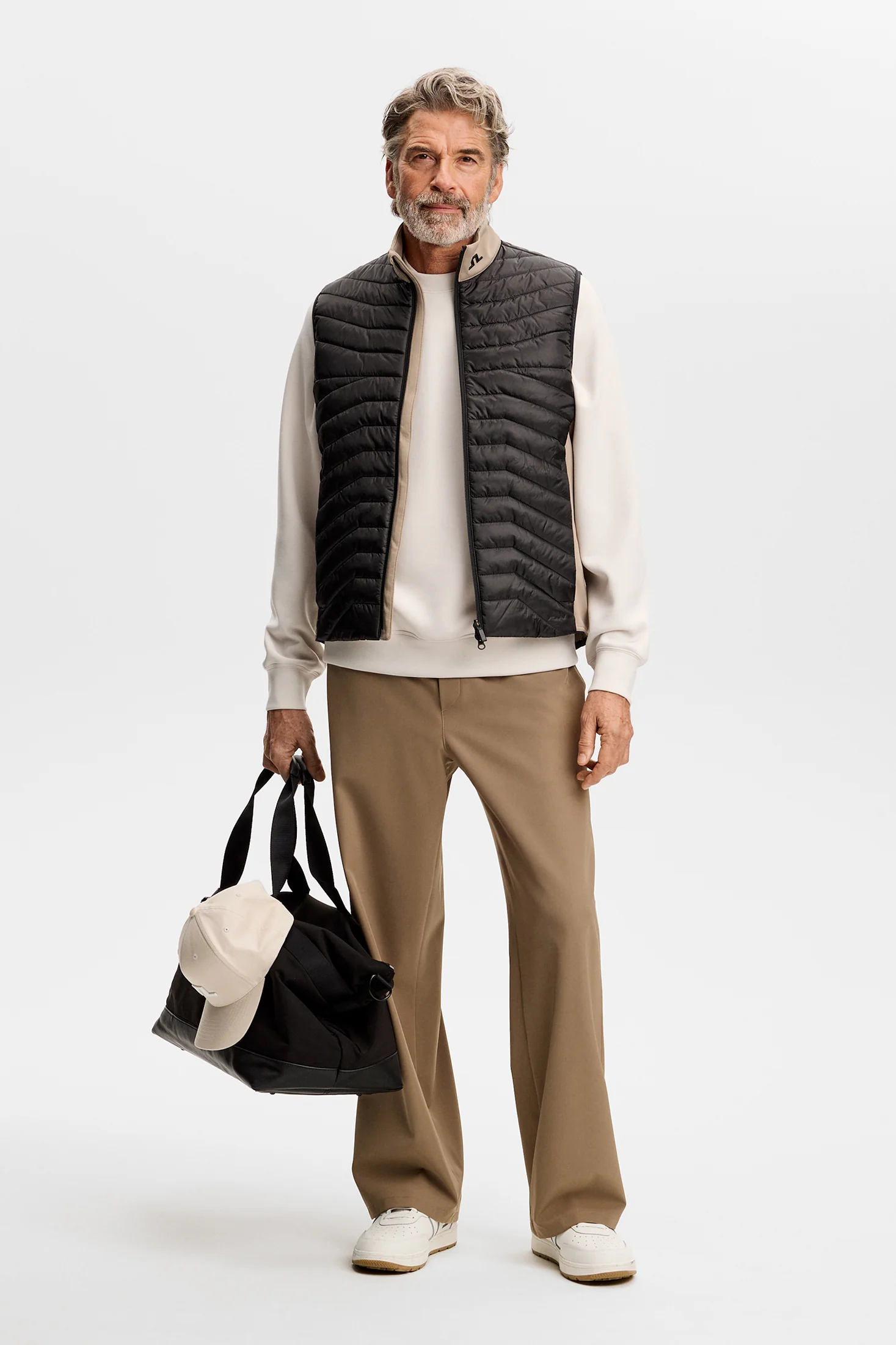 Heyden Quilt Hybrid Vest / Brindle - Image 5