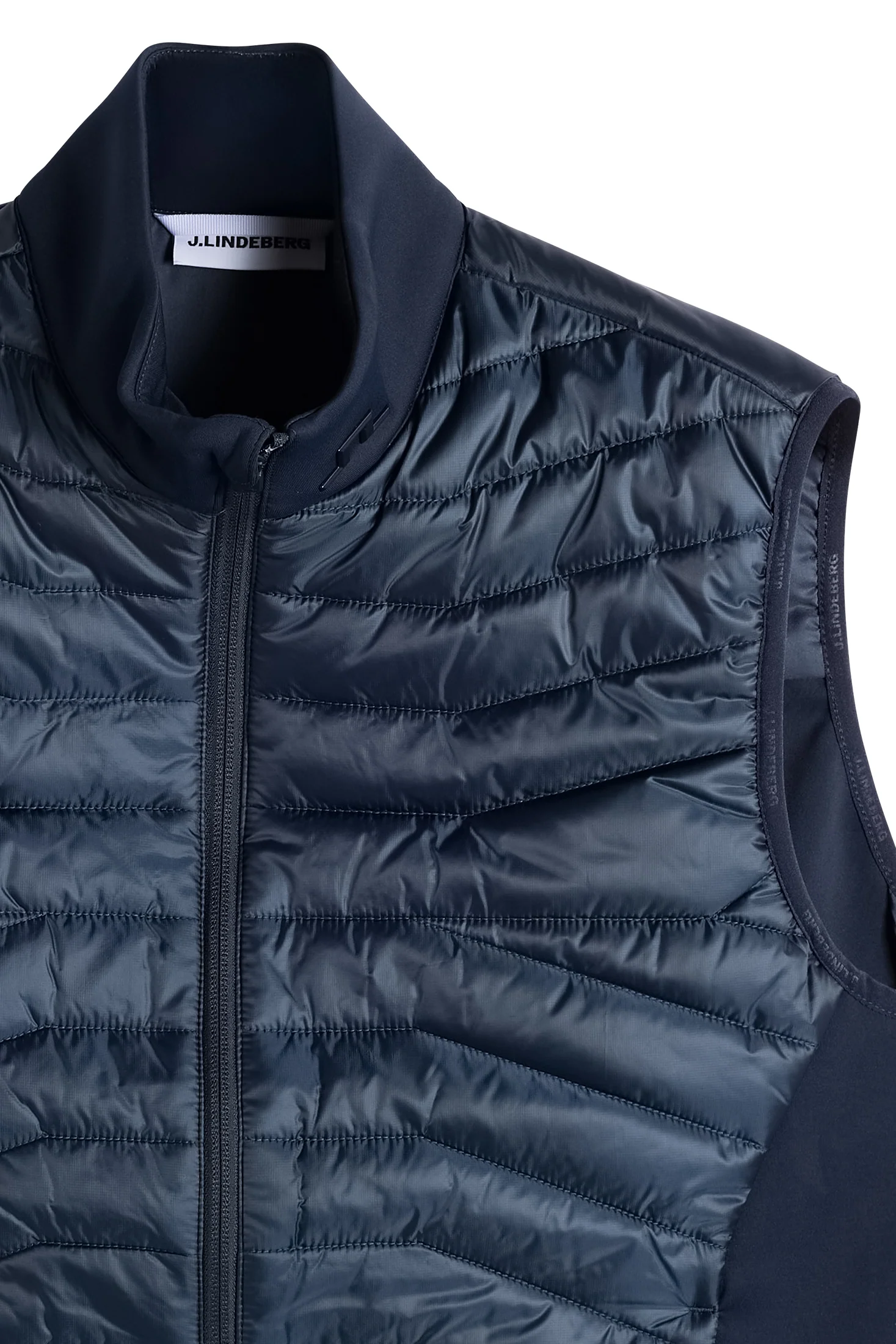 Heyden Quilt Hybrid Vest / JL Navy - Image 7