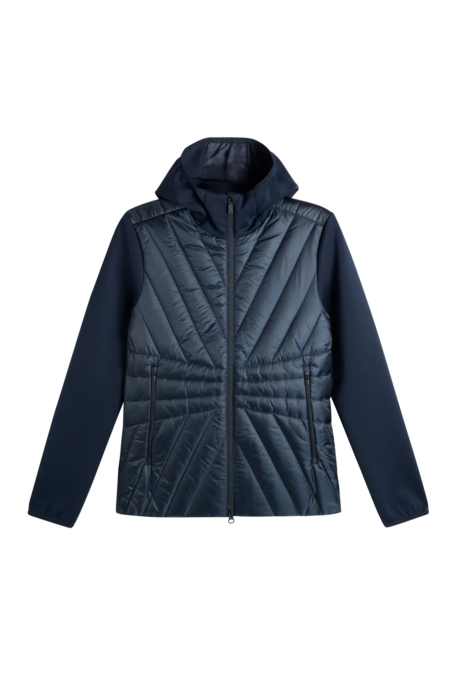 Holma Quilt Hybrid Hood / JL Navy - Image 5