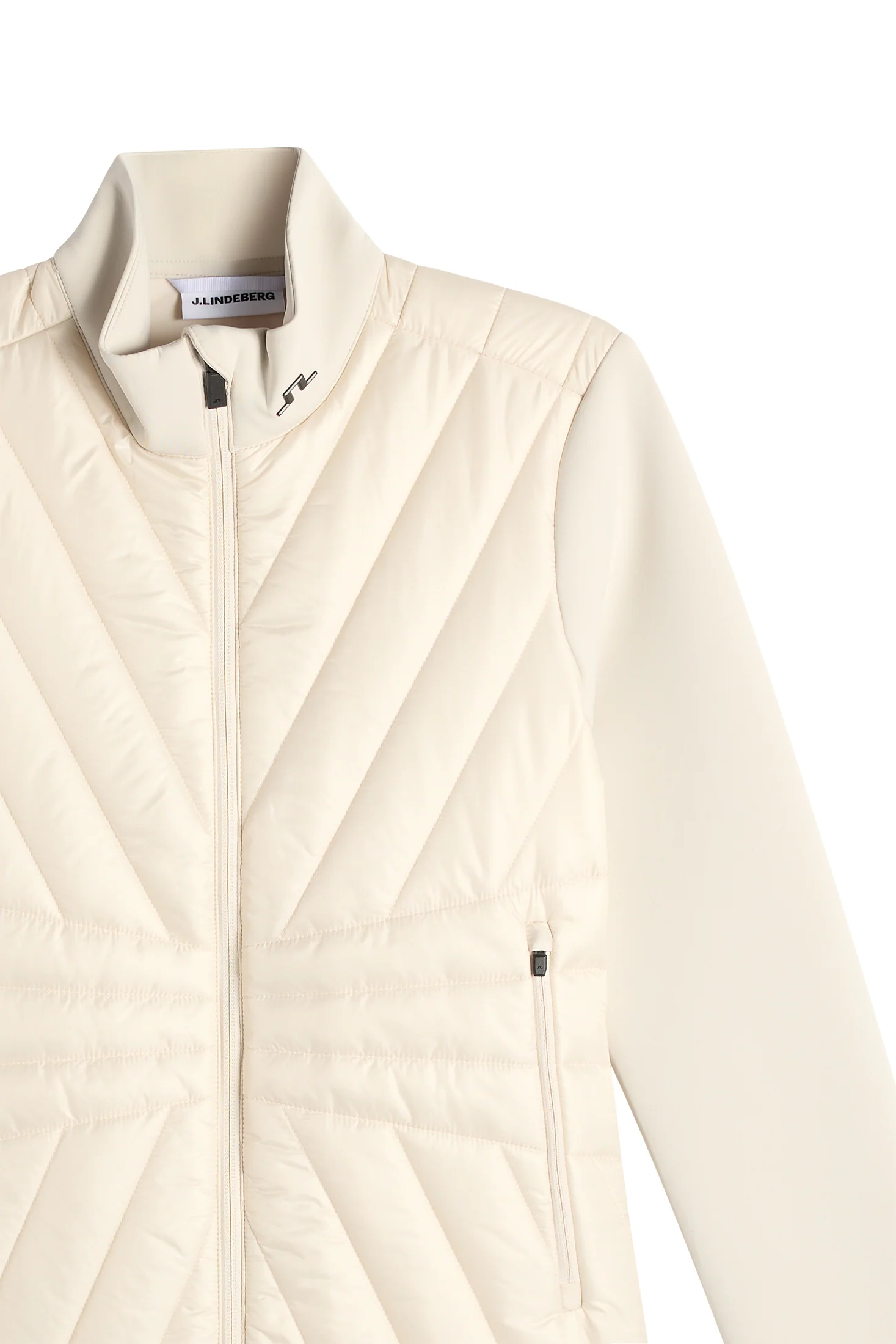 Holma Quilt Hybrid Jacket / Moonbeam - Image 3