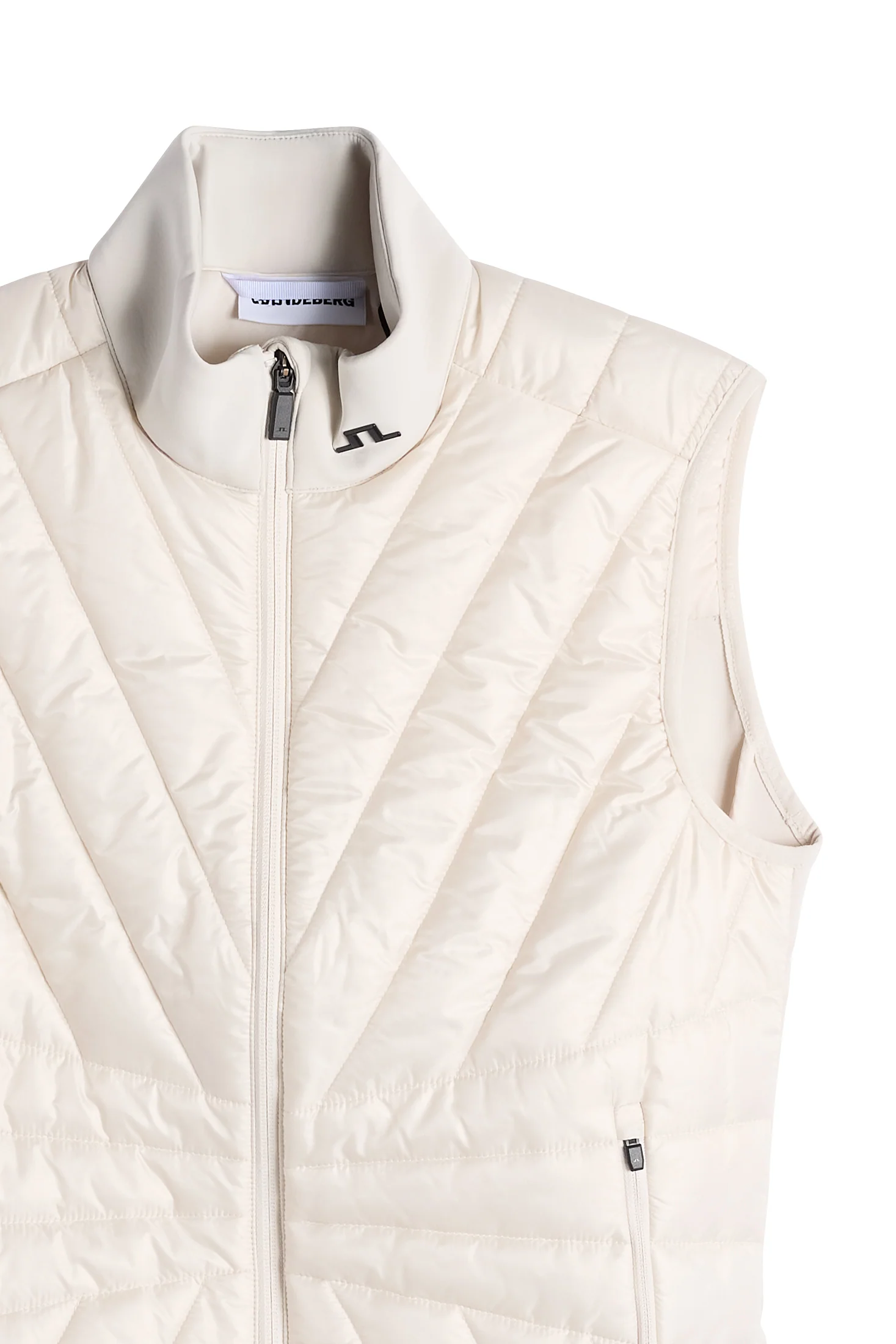 Holma Quilt Hybrid Vest / Moonbeam - Image 3