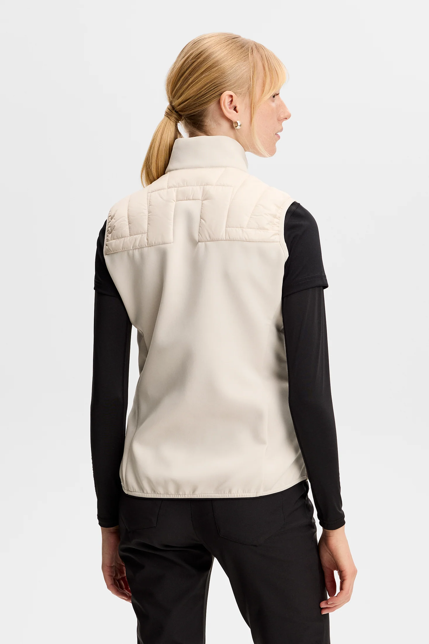 Holma Quilt Hybrid Vest / Moonbeam - Image 6