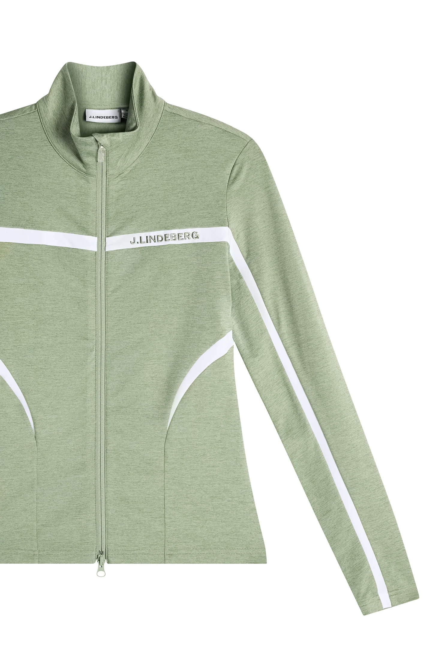 Janice Mid Layer / Hedge Green Melange - Image 7