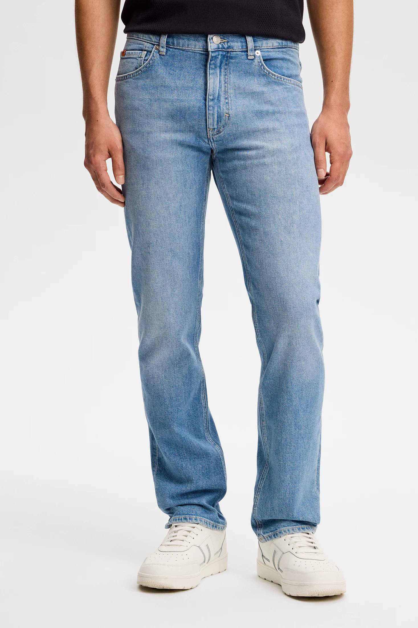 Jax Light Wash Slim Jeans / Light Blue - Image 3