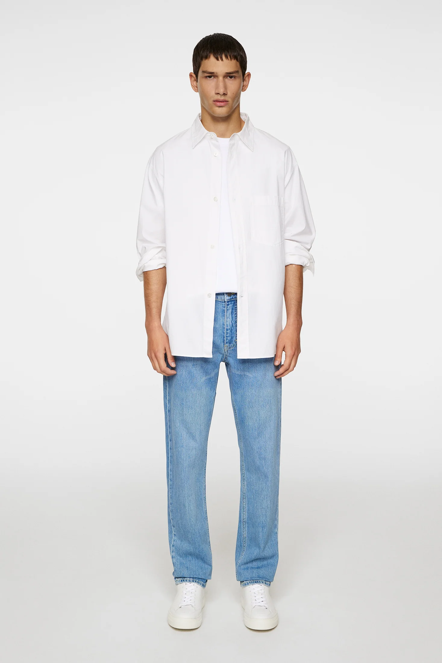 Jax Light Wash Slim Jeans / Light Blue - Image 4