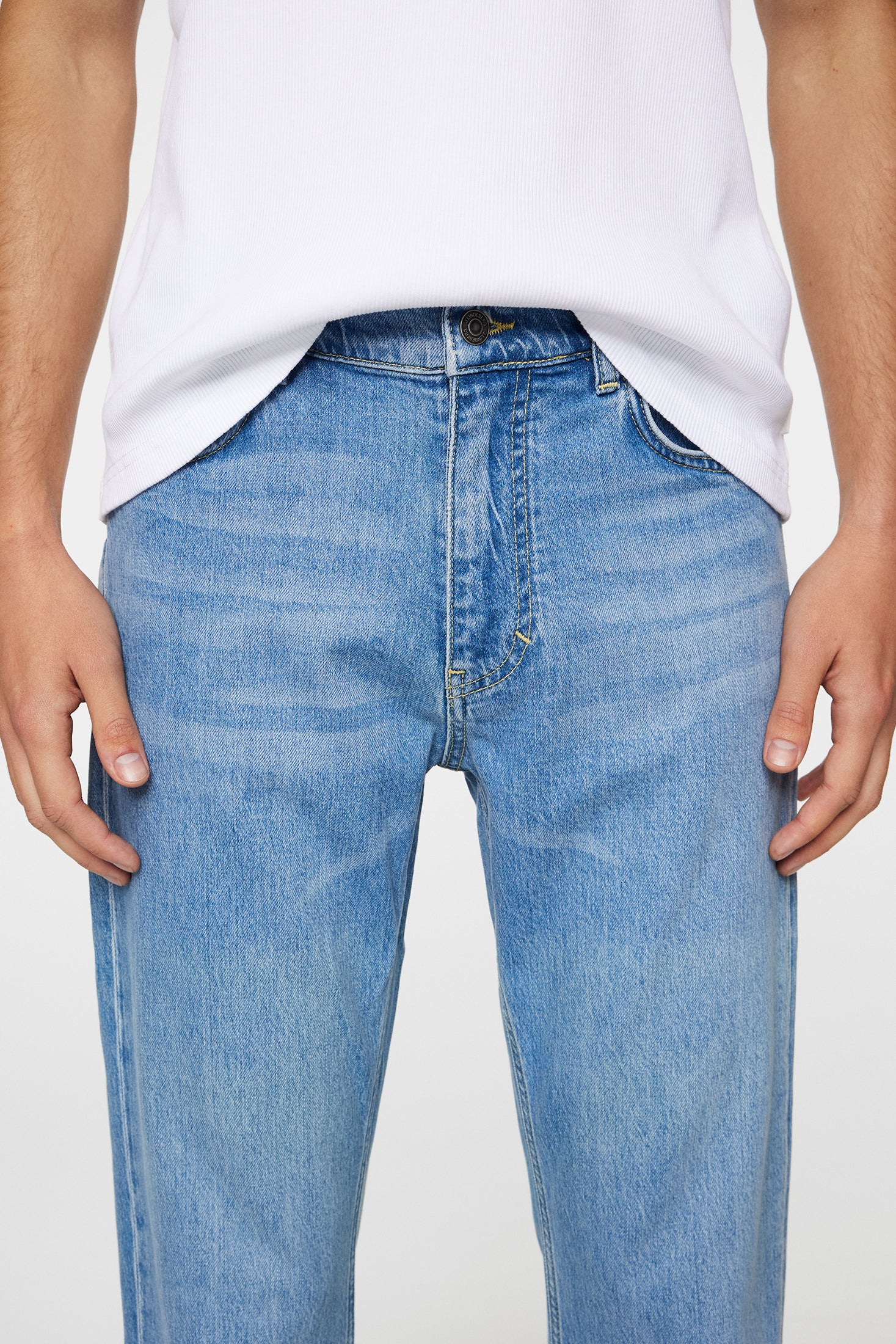 Jax Light Wash Slim Jeans / Light Blue - Image 5