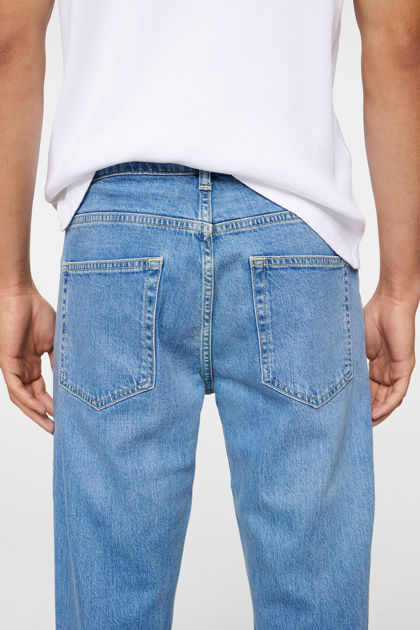Jax Light Wash Slim Jeans / Light Blue - Image 6