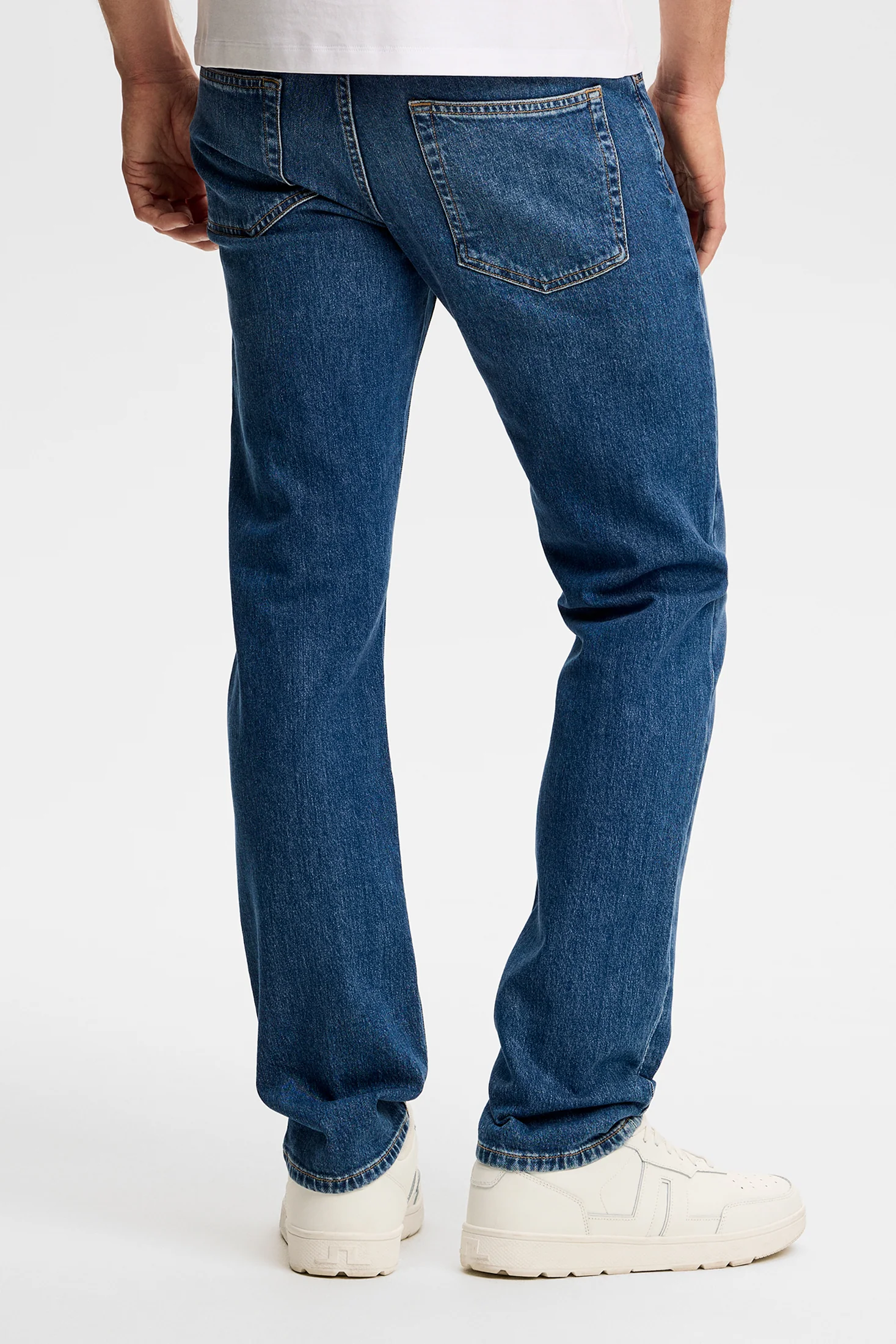 Jax Mid Wash Slim Jeans / Mid Blue - Image 4
