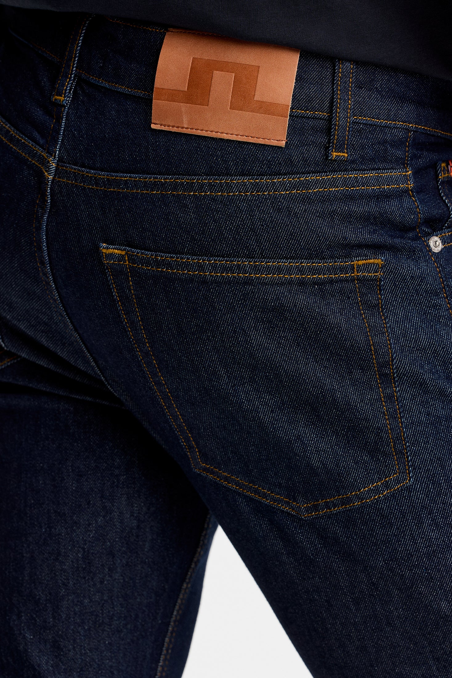 Jax Rinsed Slim Jeans / Dark Blue - Image 7