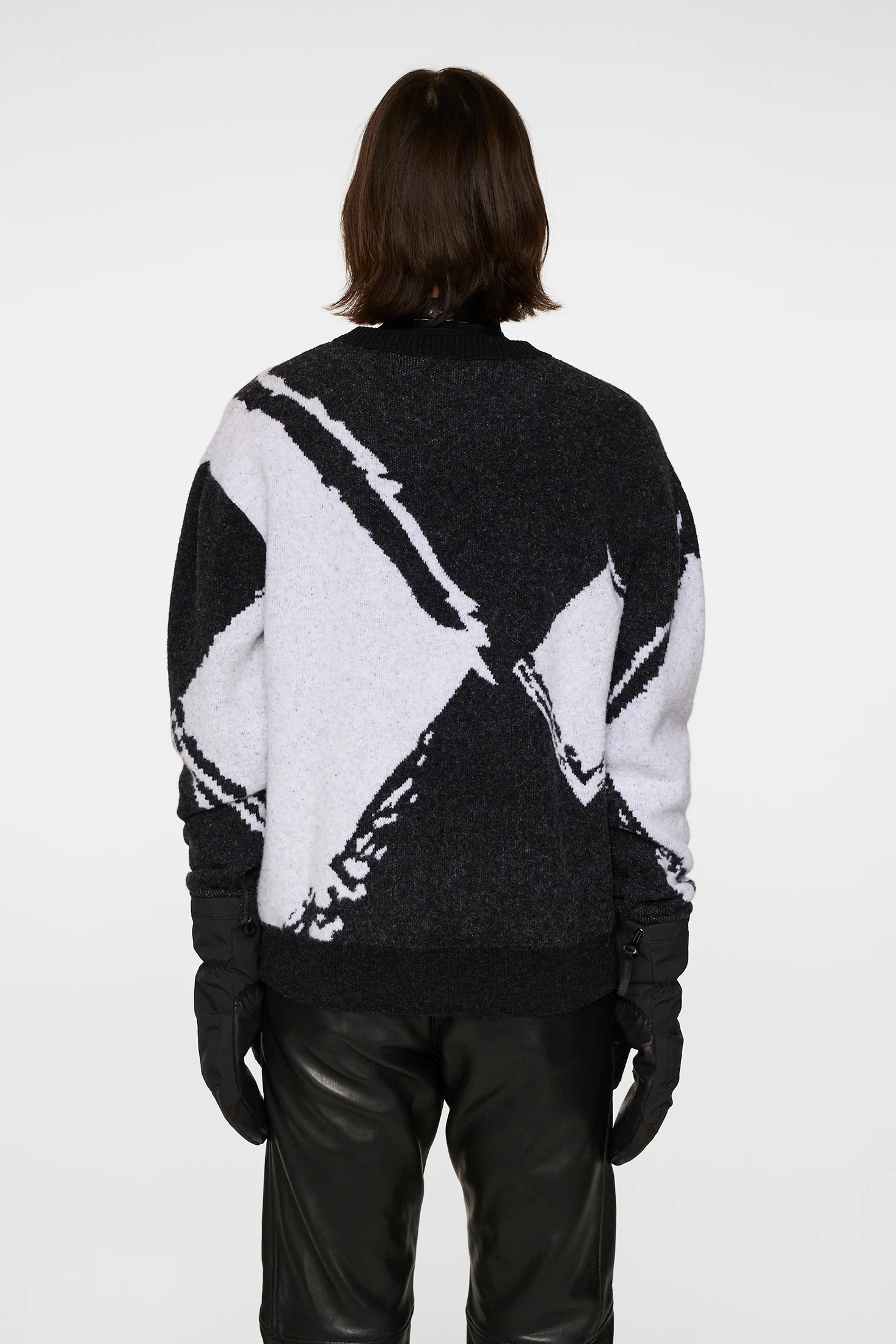 Jaxton Knitted Sweater / Black - Image 4