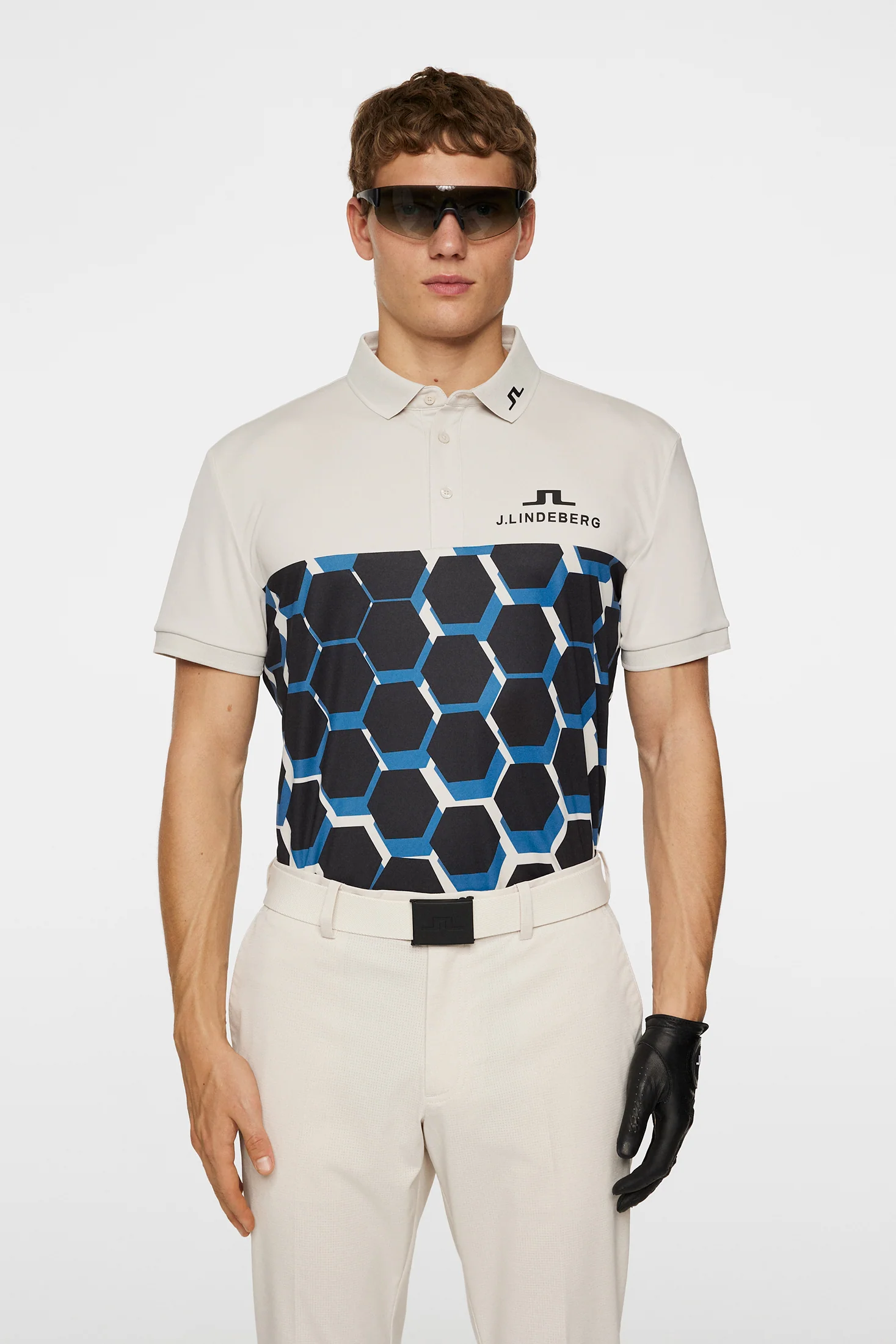 Jeffrey Tour Polo / Causeway Blue - Image 3