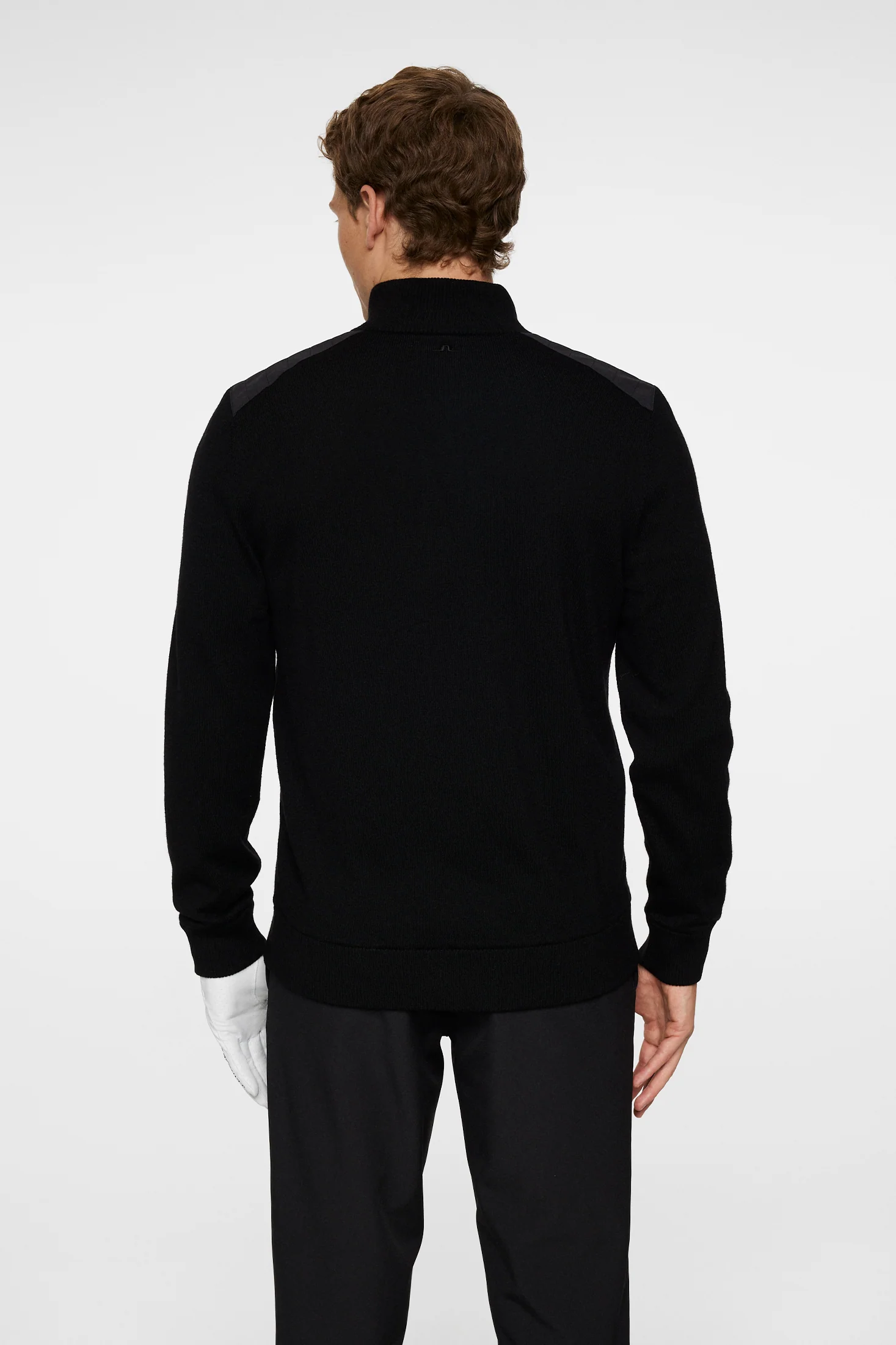 Jeffrey Windbreaker Sweater / Black - Image 3