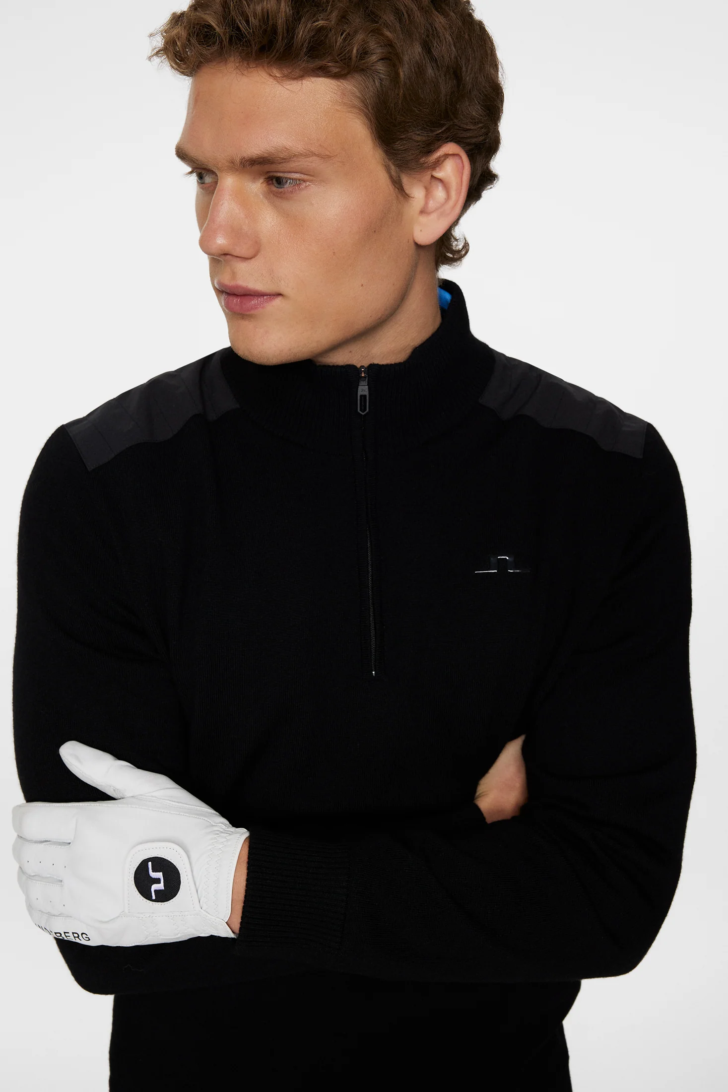 Jeffrey Windbreaker Sweater / Black - Image 5