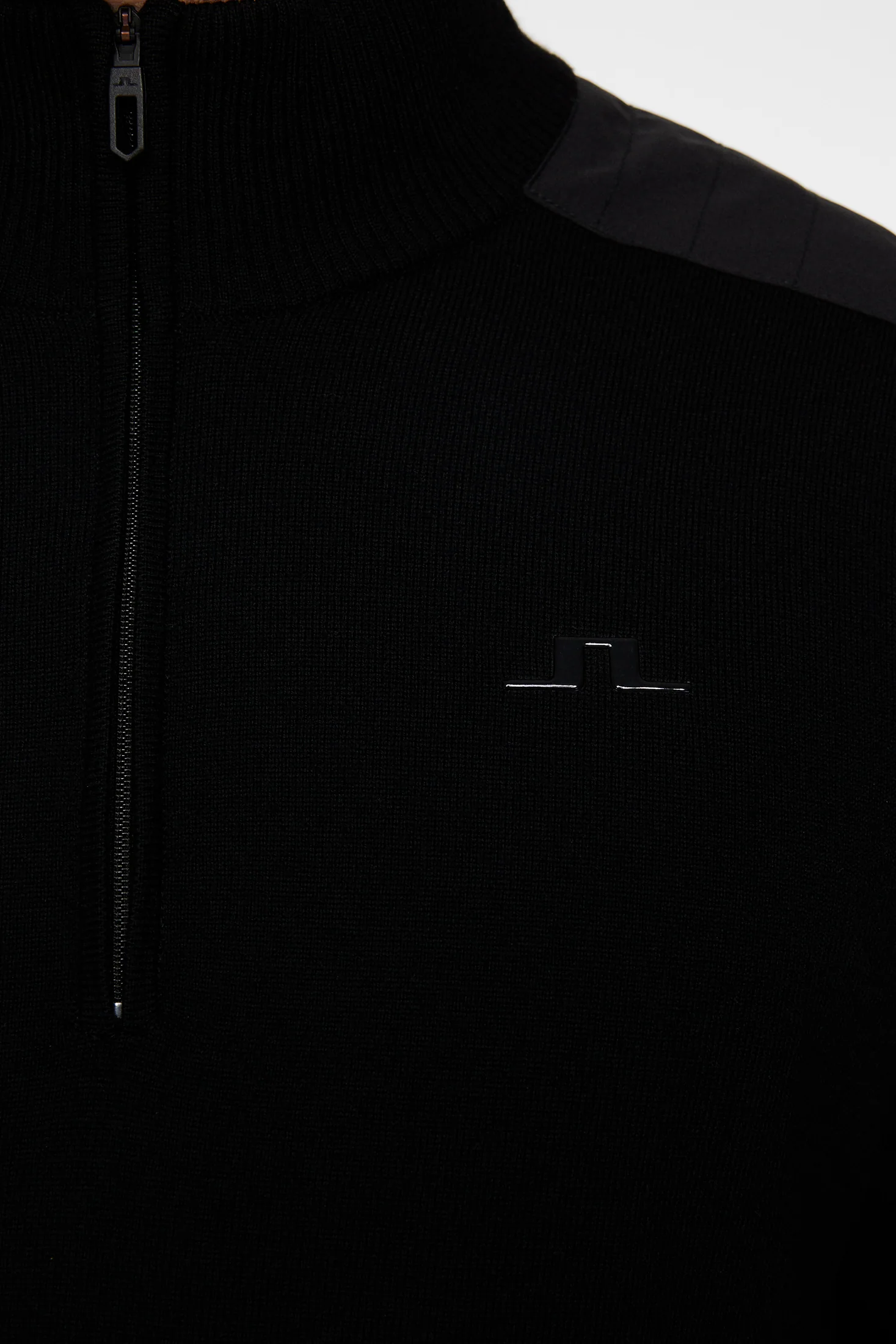 Jeffrey Windbreaker Sweater / Black - Image 6