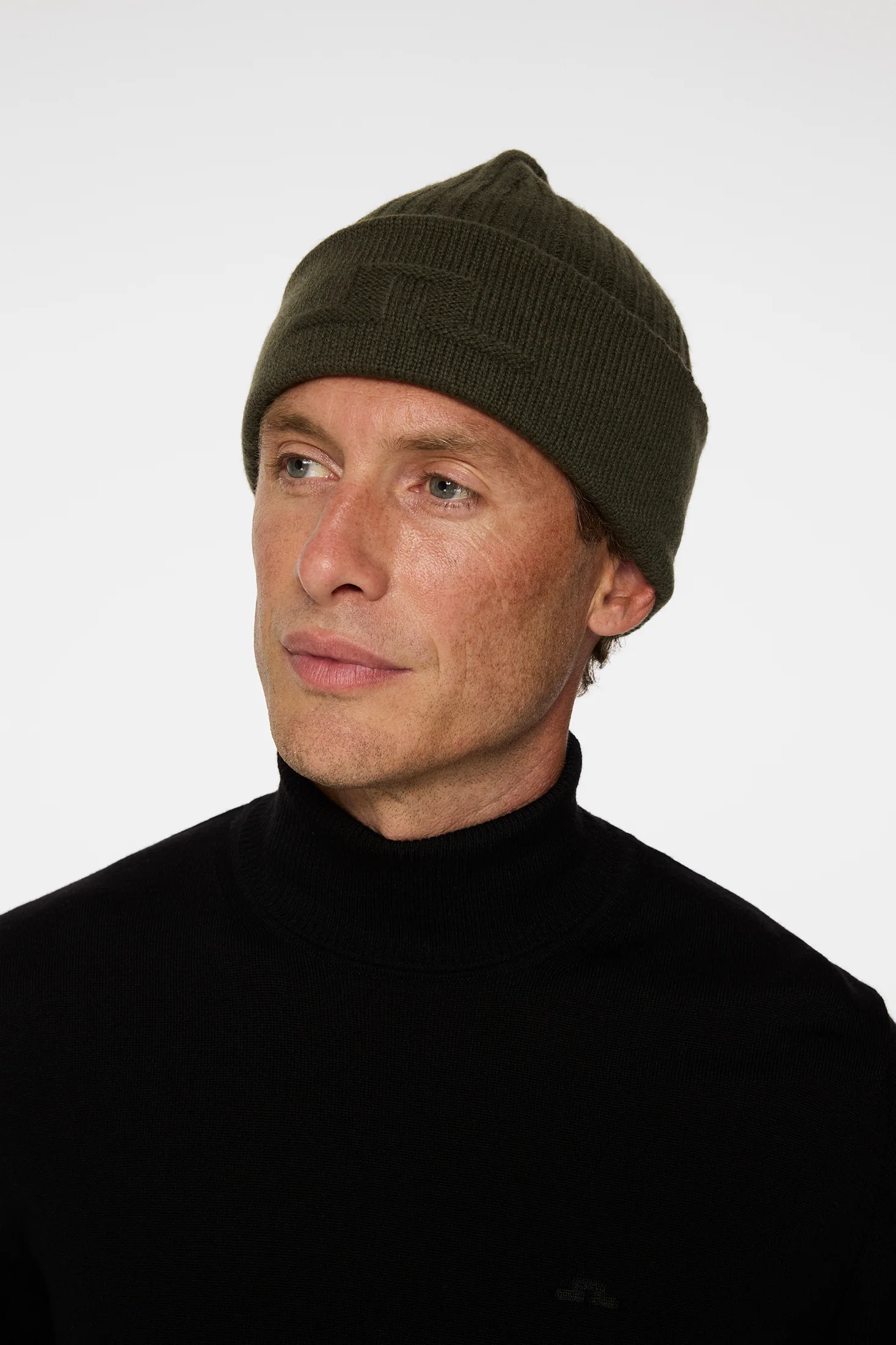 Jive Wool Beanie / Forest Green - Image 3