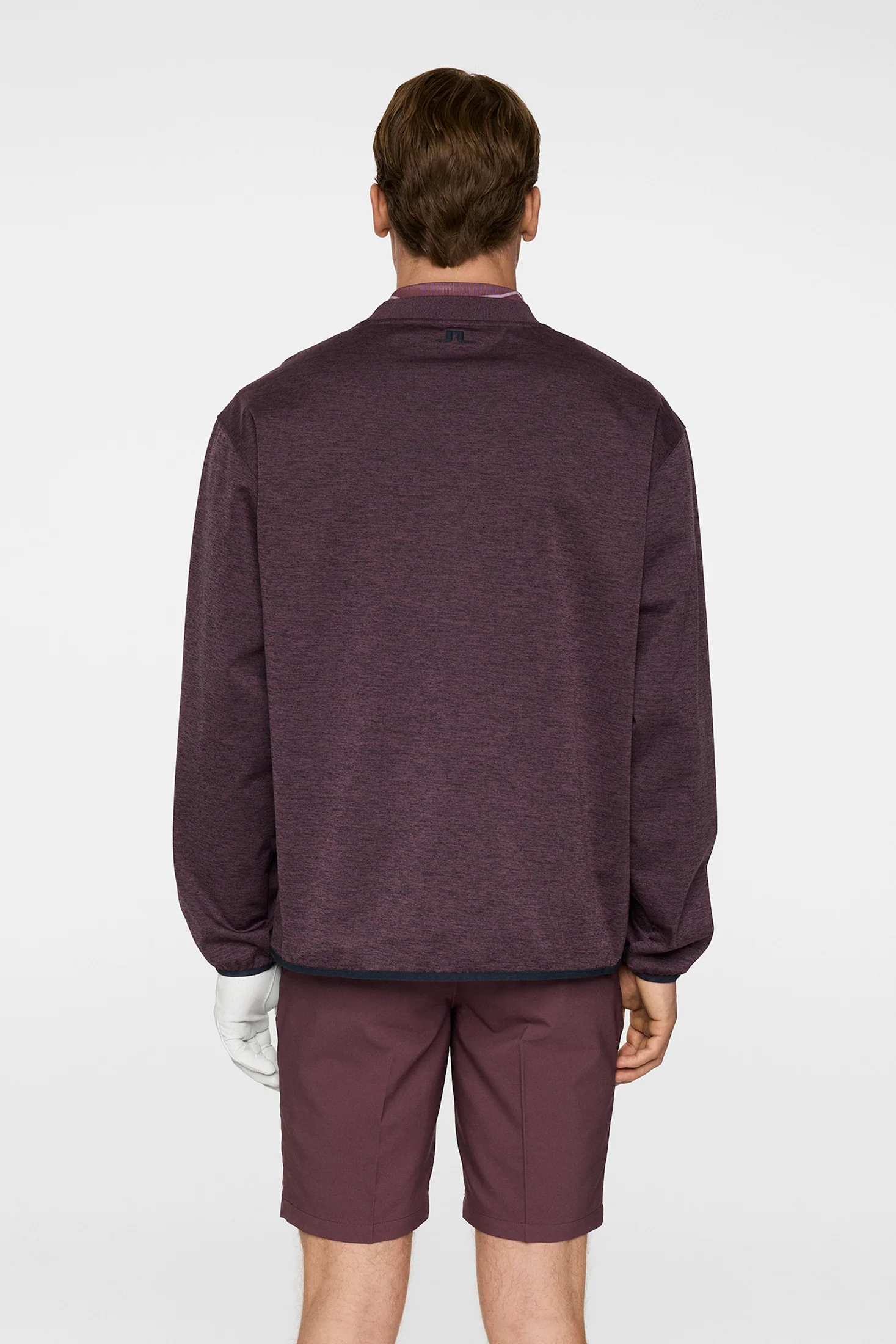 Jose Windblock Crew Neck / Huckleberry melange - Image 3