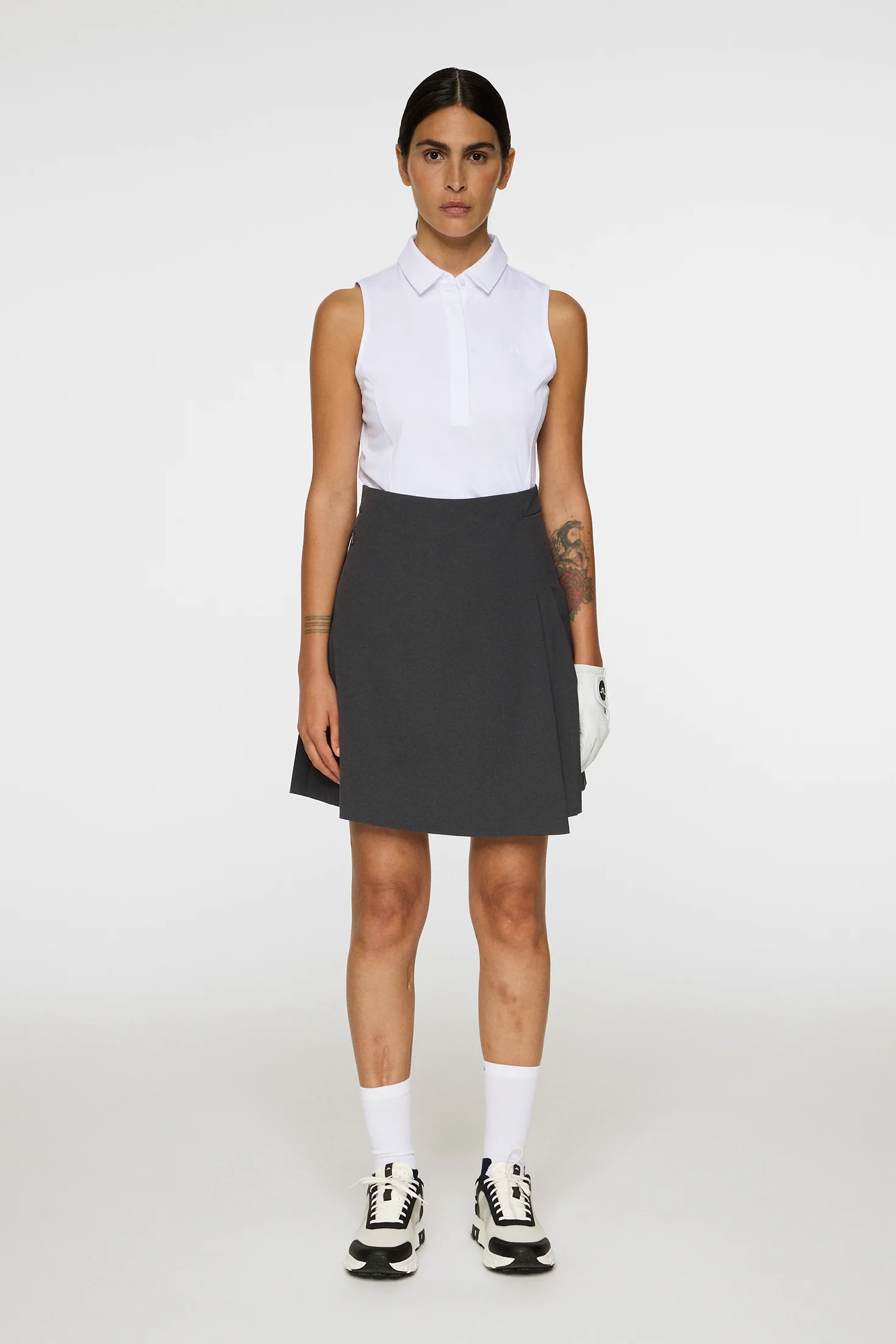 Joy Skirt / Dark Grey Melange - Image 5