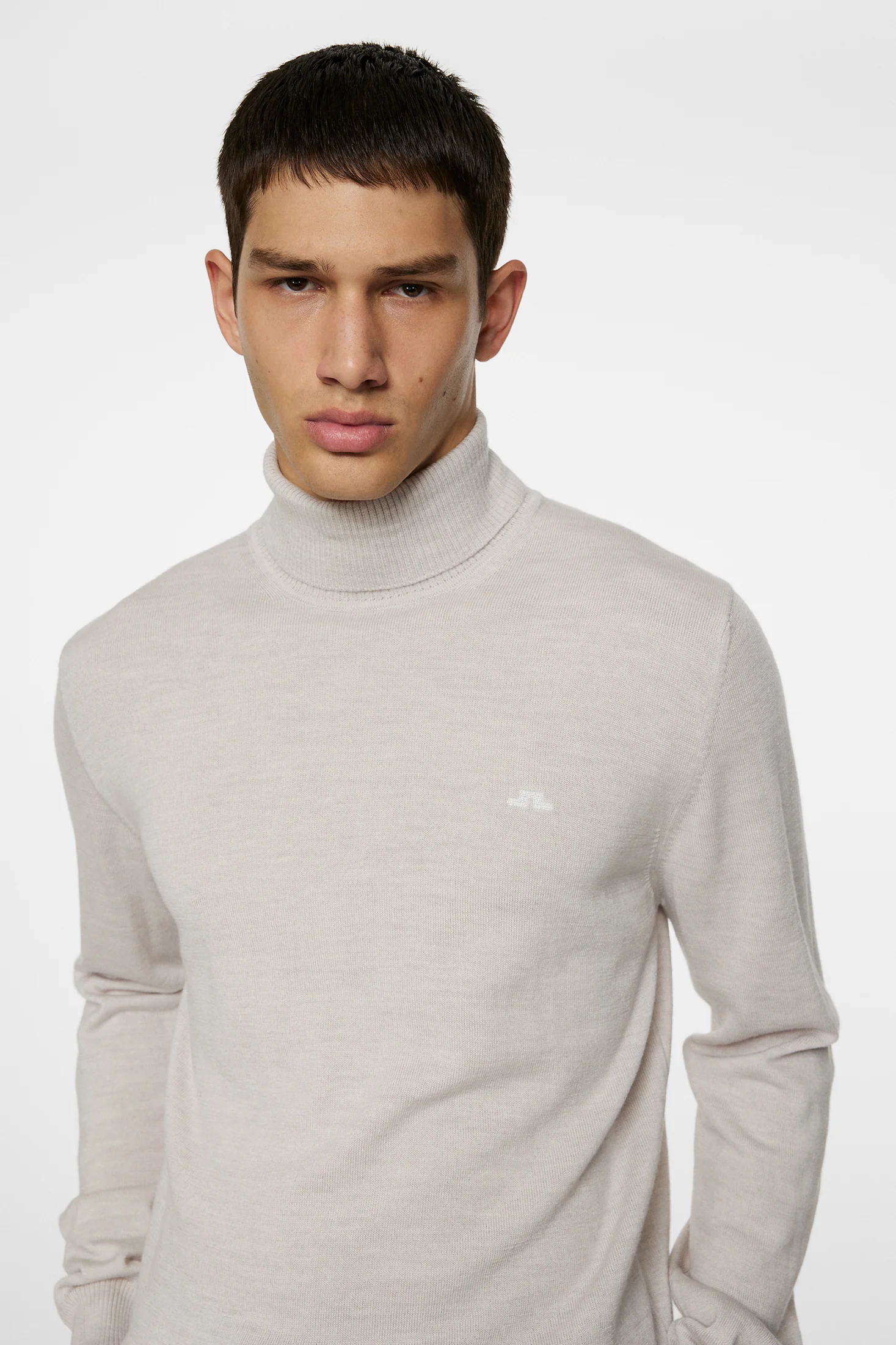 Kaden Merino Turtle Neck / Moonbeam Melange - Image 5