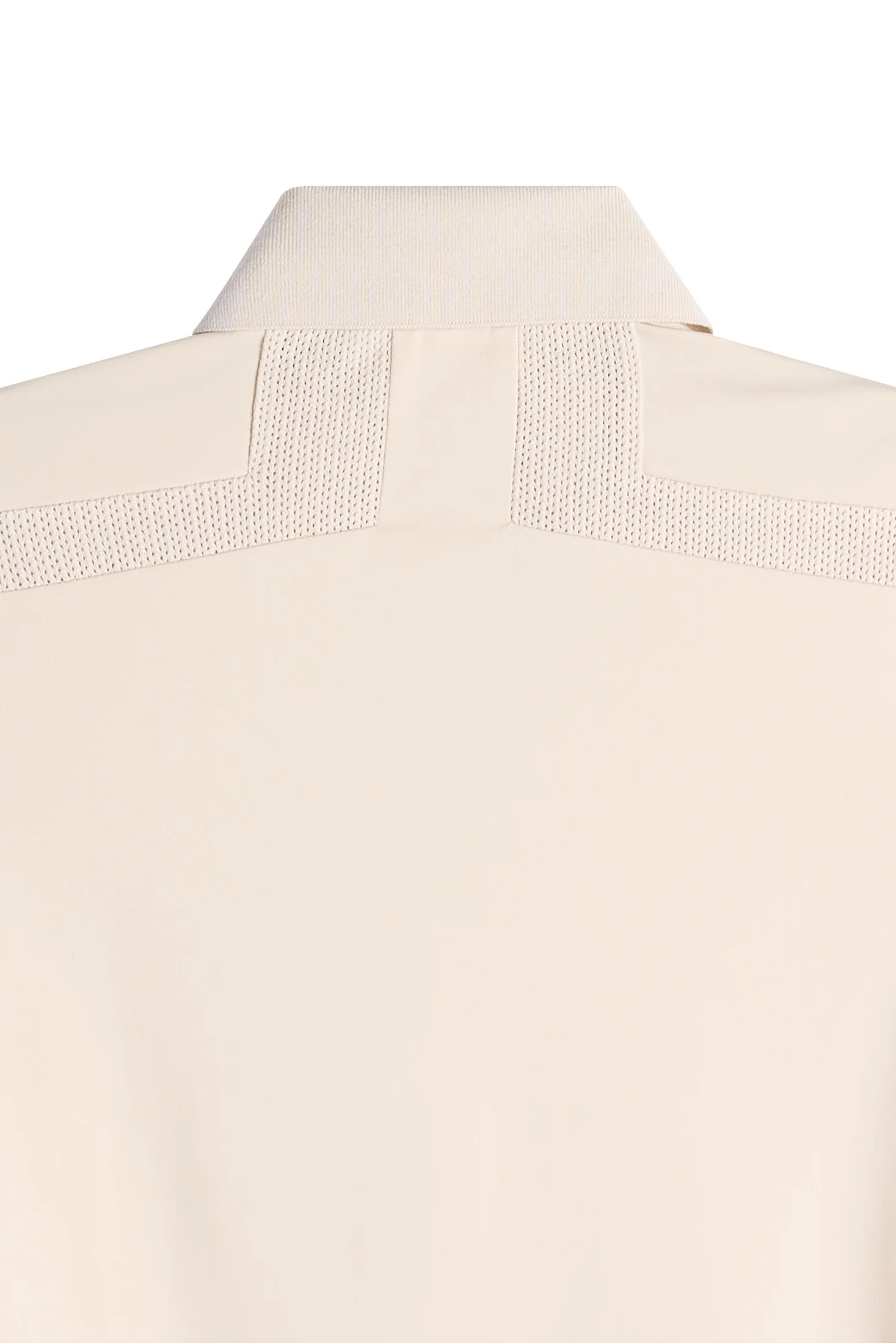 Kailey Hybrid Knit Polo Shirt / Moonbeam - Image 8