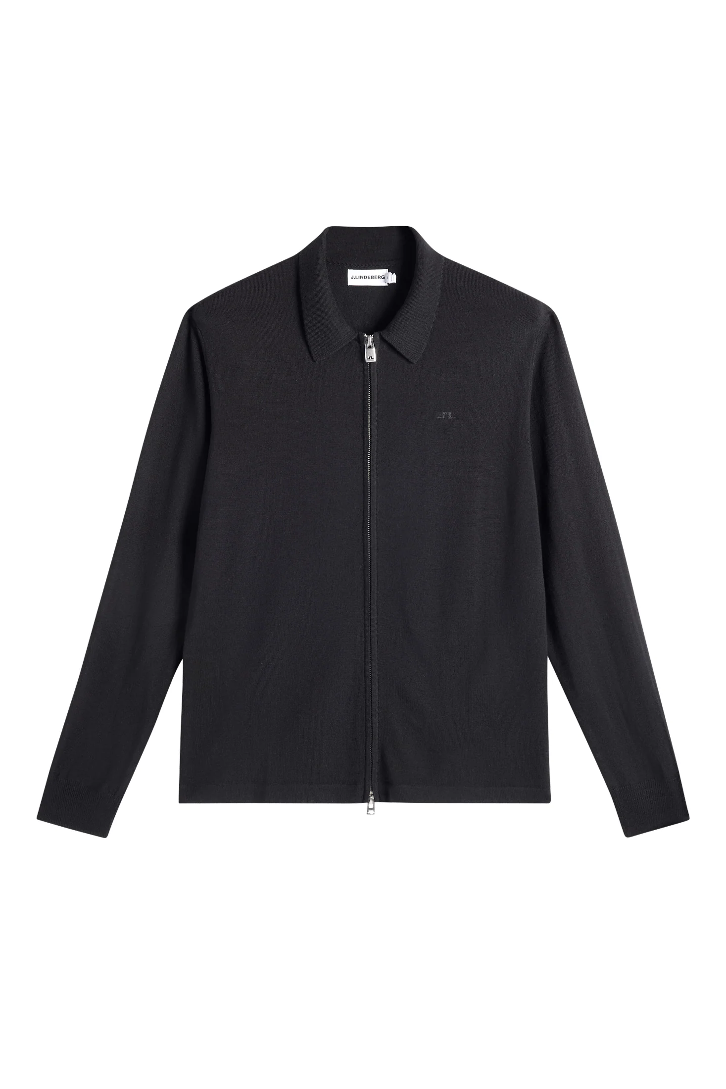 Kaleb Merino Cardigan / Black - Image 5