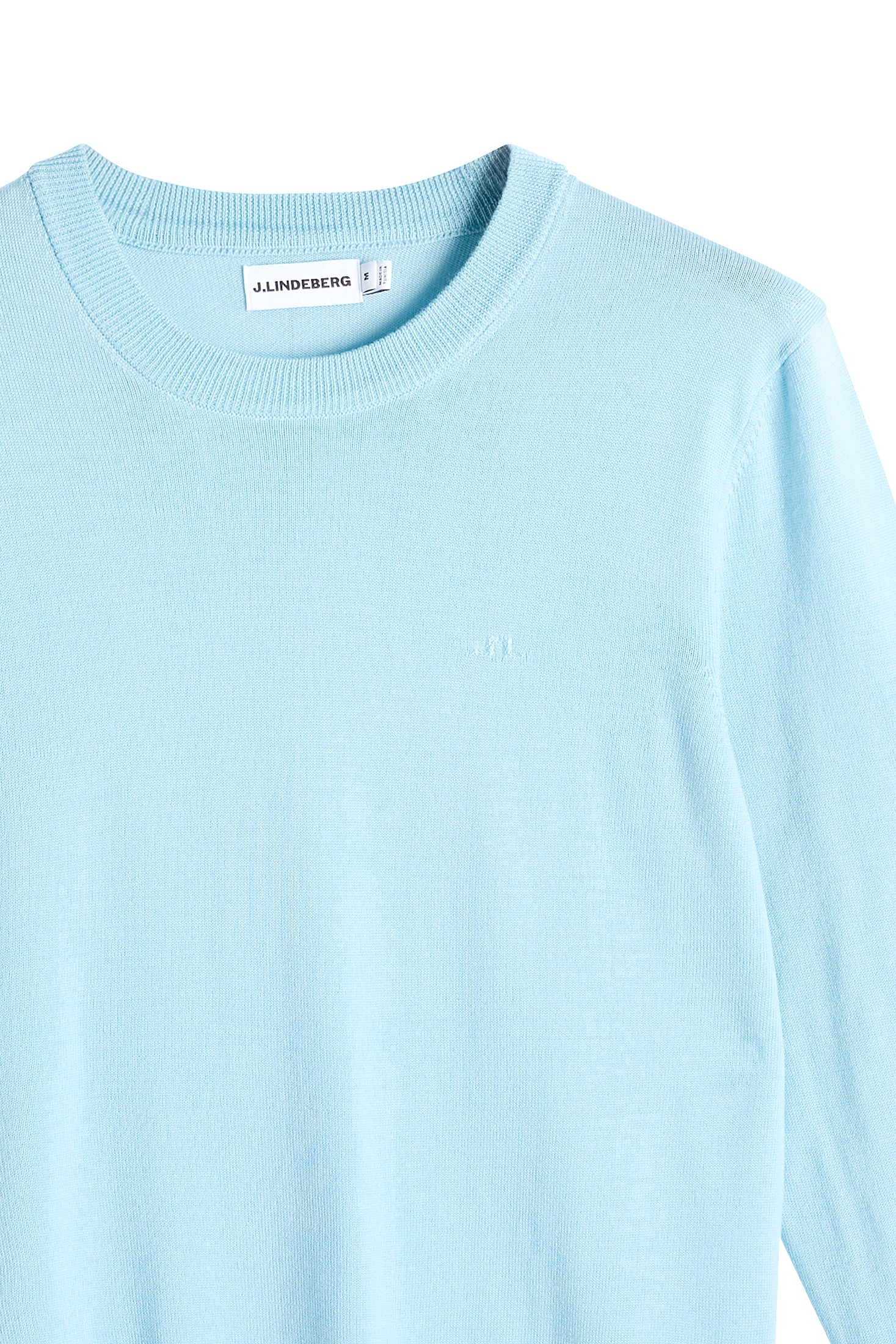 Keane Merino Crew Neck / Forget-Me-Not - Image 2